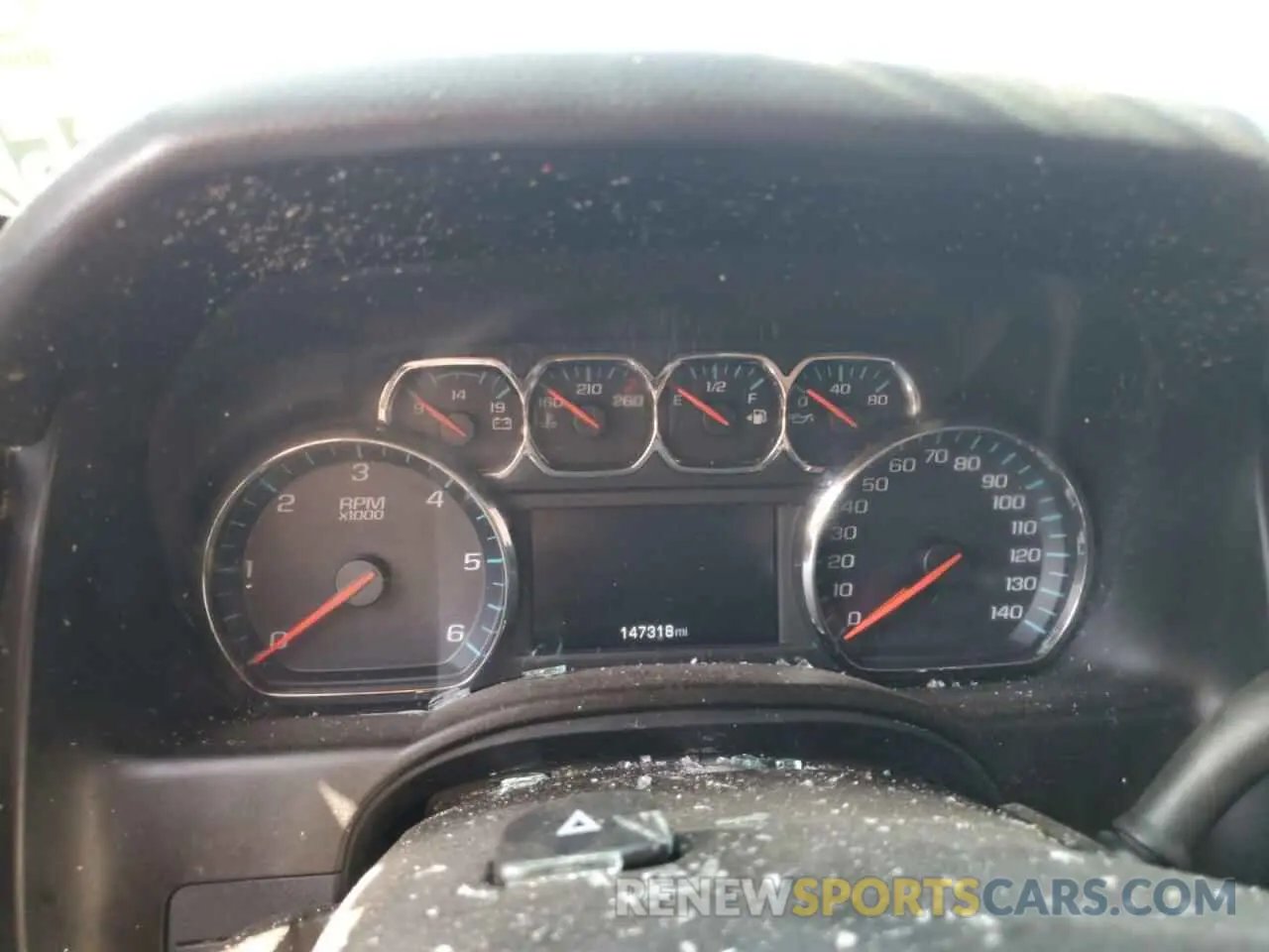 9 Photograph of a damaged car 1GNSKBKC5KR186372 CHEVROLET TAHOE 2019