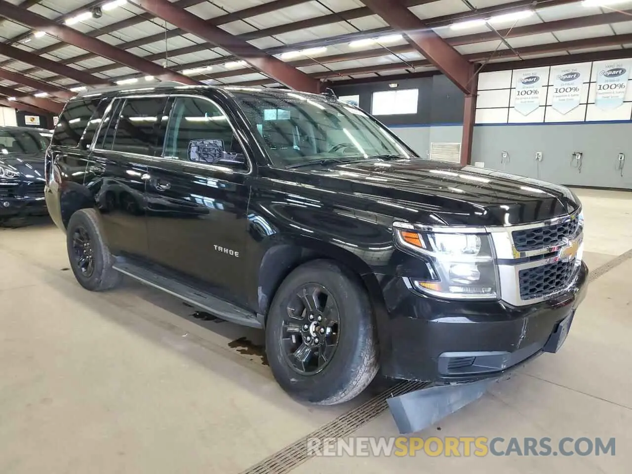 4 Photograph of a damaged car 1GNSKBKC6KR123068 CHEVROLET TAHOE 2019