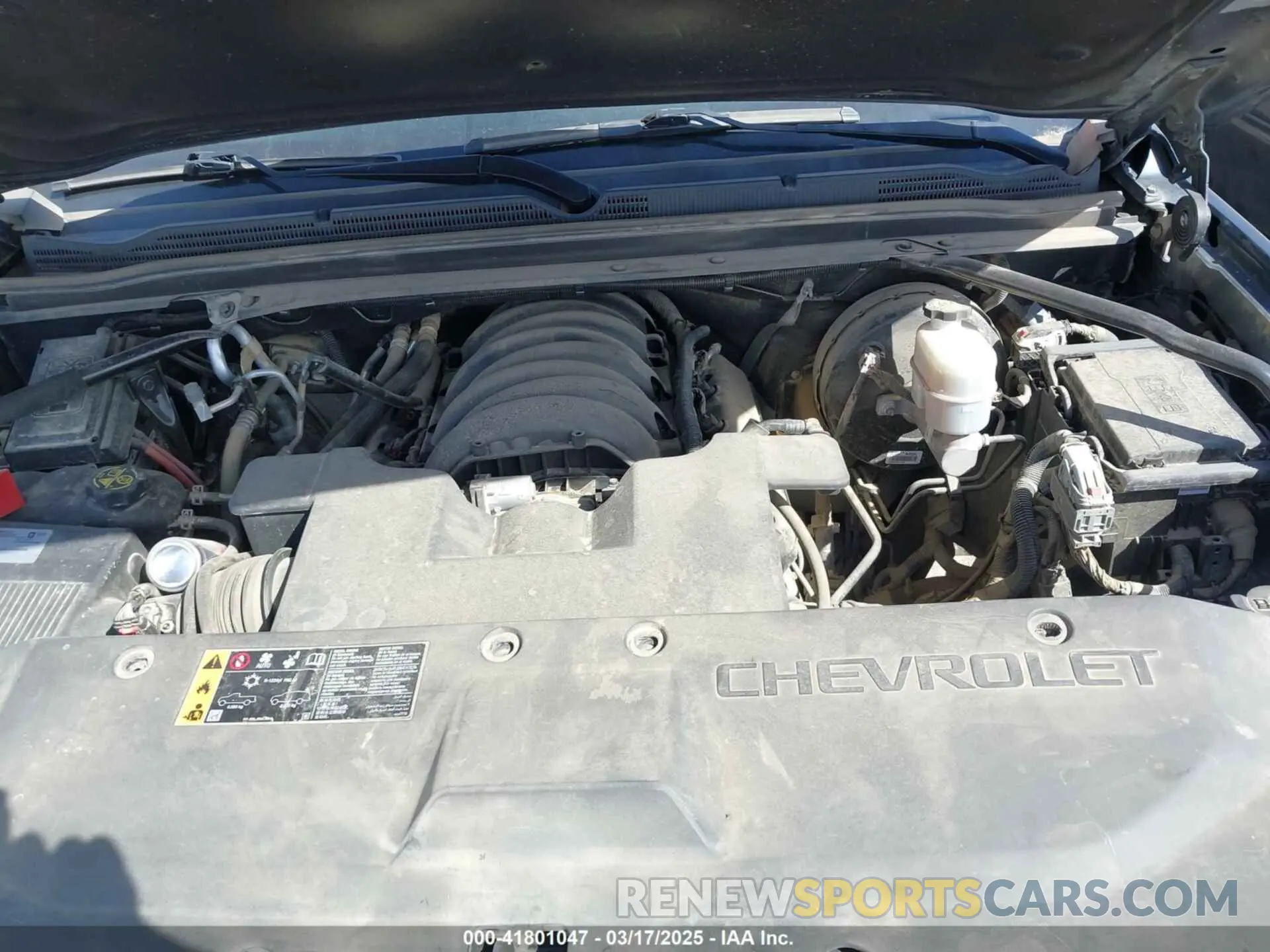 10 Photograph of a damaged car 1GNSKBKC6KR186865 CHEVROLET TAHOE 2019