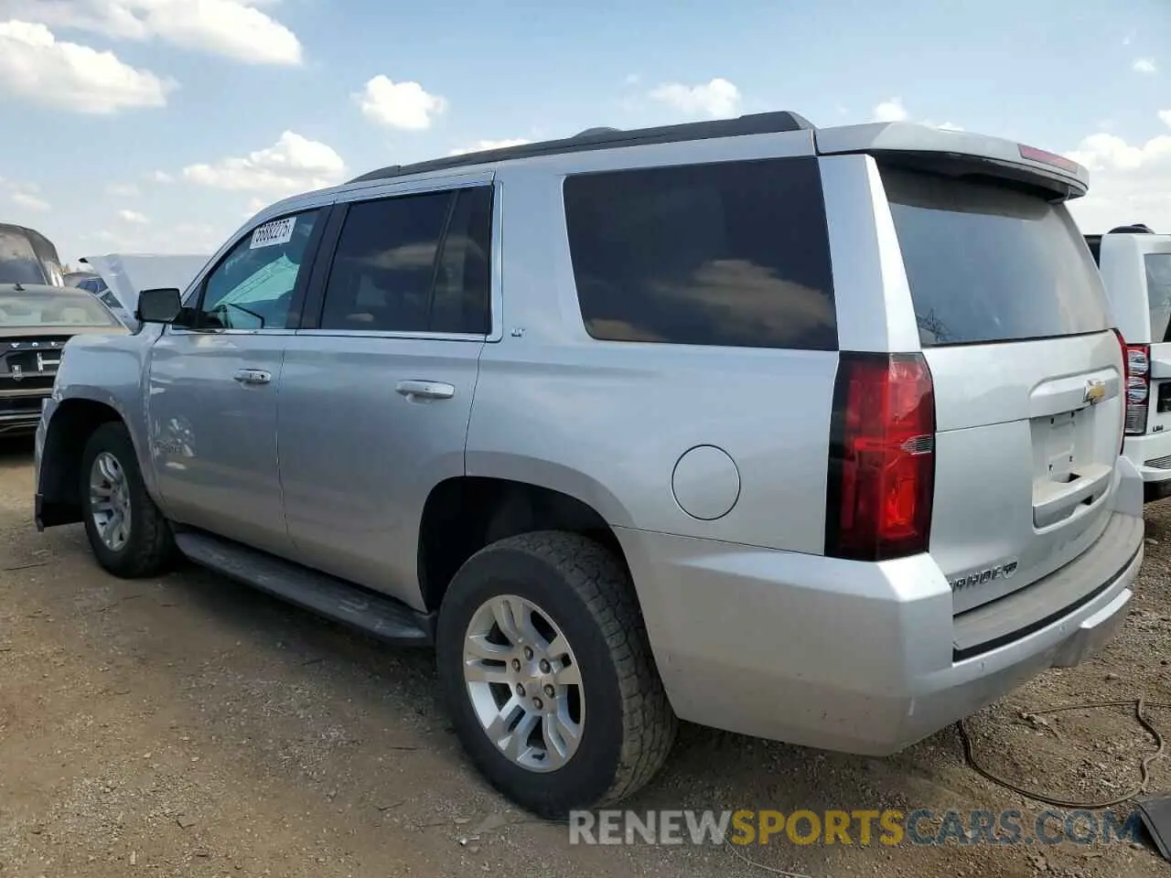 2 Фотография поврежденного автомобиля 1GNSKBKC6KR273813 CHEVROLET TAHOE 2019