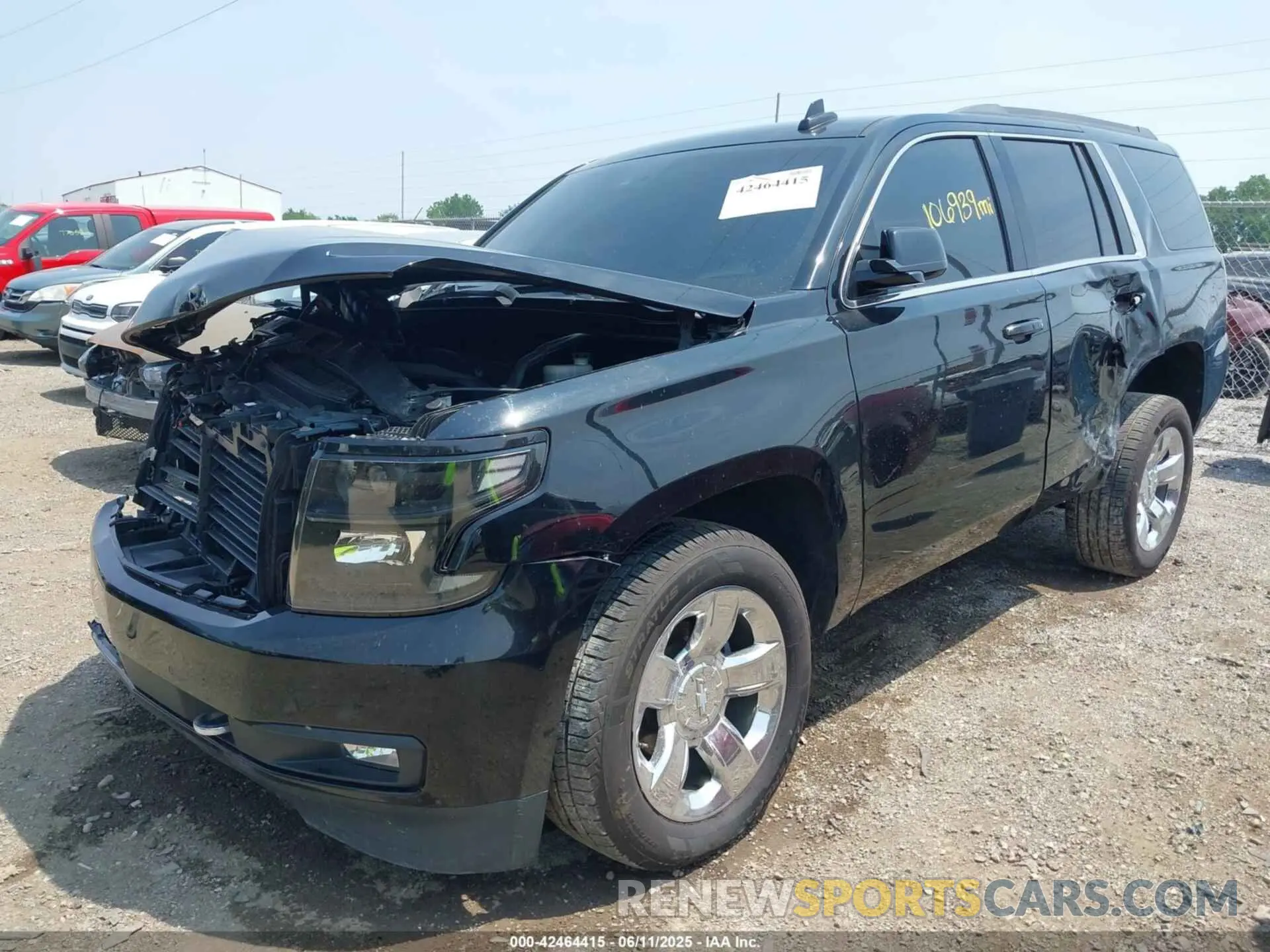 6 Photograph of a damaged car 1GNSKBKC7KR253912 CHEVROLET TAHOE 2019
