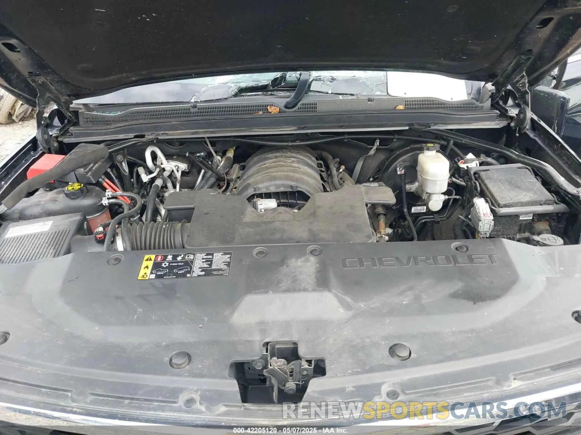 10 Фотография поврежденного автомобиля 1GNSKBKCXKR337996 CHEVROLET TAHOE 2019