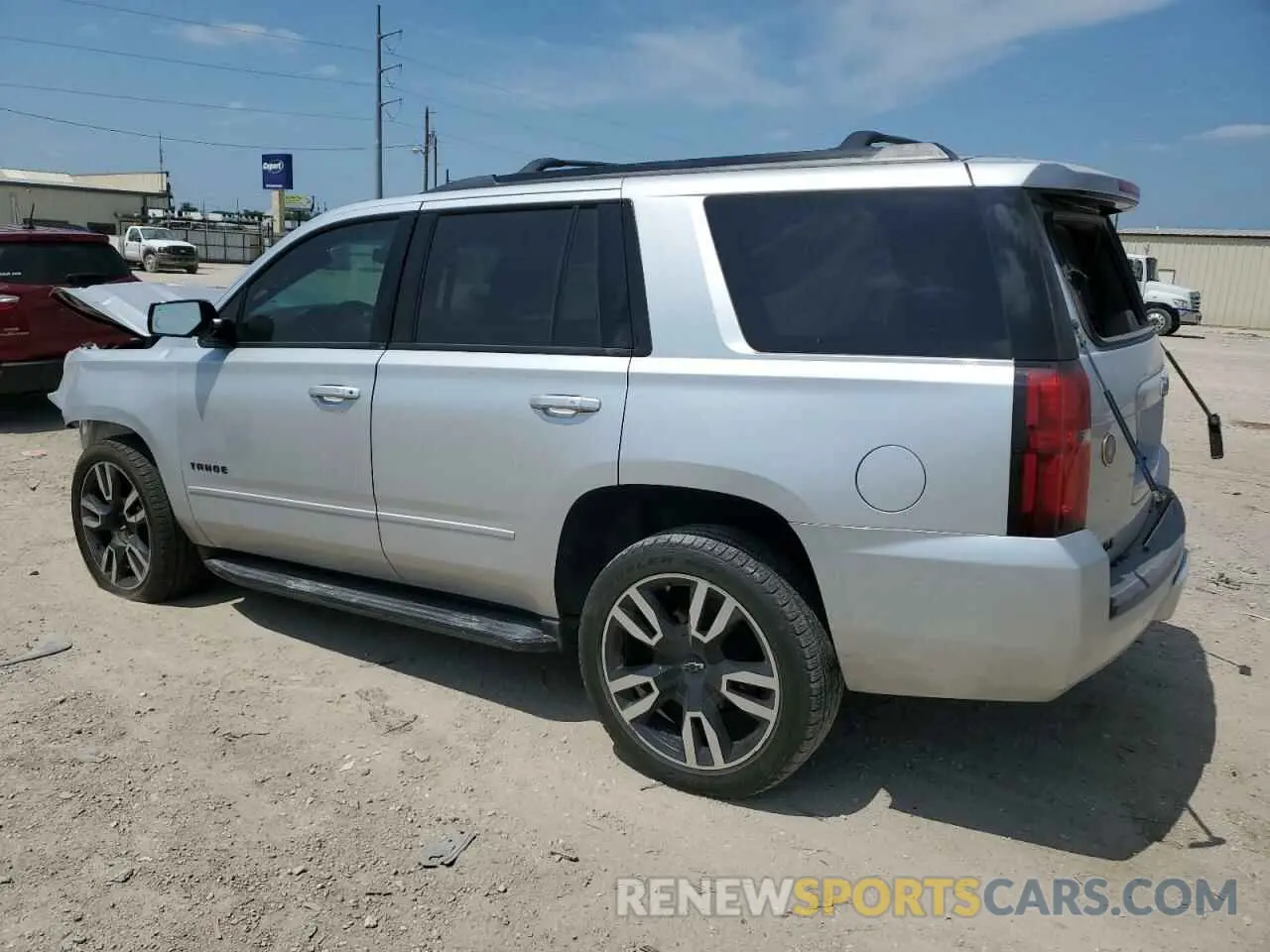 2 Фотография поврежденного автомобиля 1GNSKCKJ3KR295868 CHEVROLET TAHOE 2019