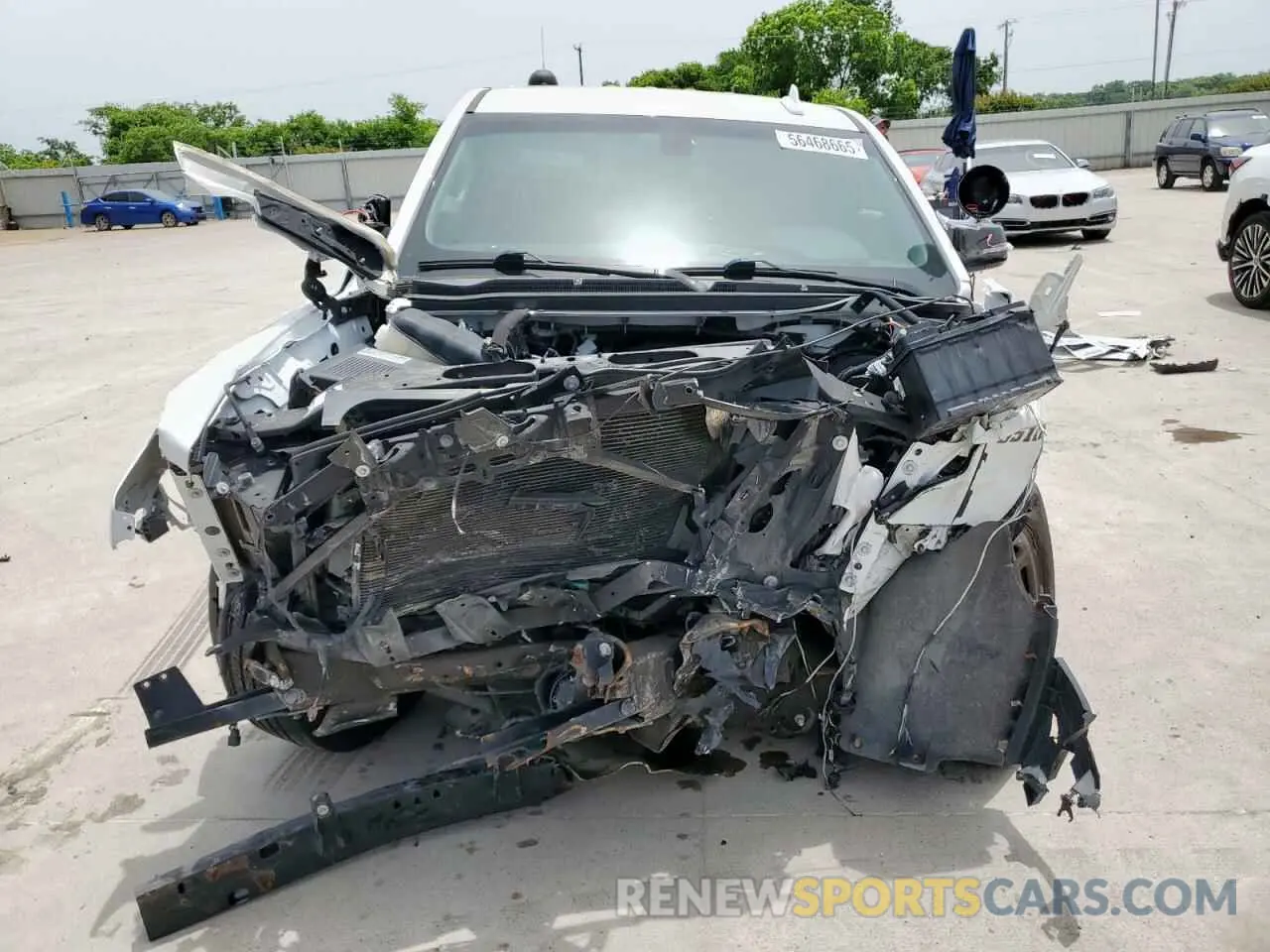 5 Photograph of a damaged car 1GNLCDEC0LR115610 CHEVROLET TAHOE 2020