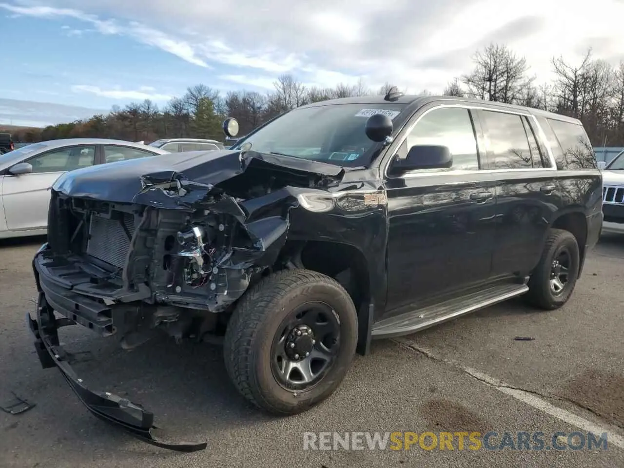 1 Photograph of a damaged car 1GNLCDEC2LR276931 CHEVROLET TAHOE 2020