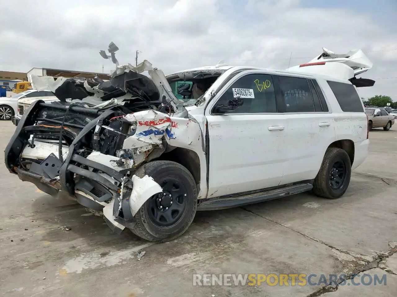1 Фотография поврежденного автомобиля 1GNLCDEC3LR306163 CHEVROLET TAHOE 2020