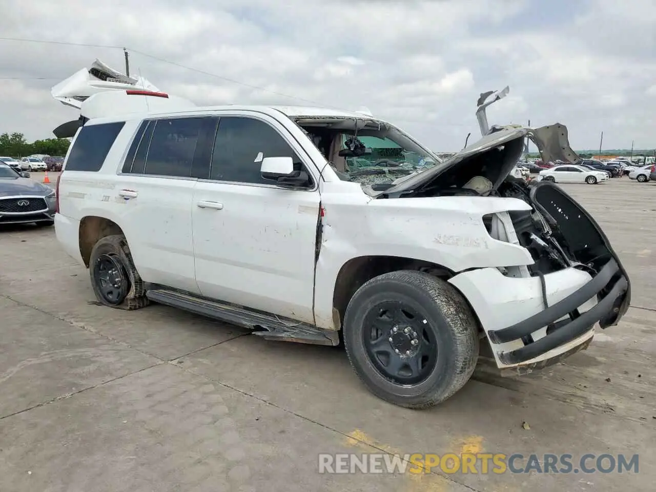 4 Фотография поврежденного автомобиля 1GNLCDEC3LR306163 CHEVROLET TAHOE 2020