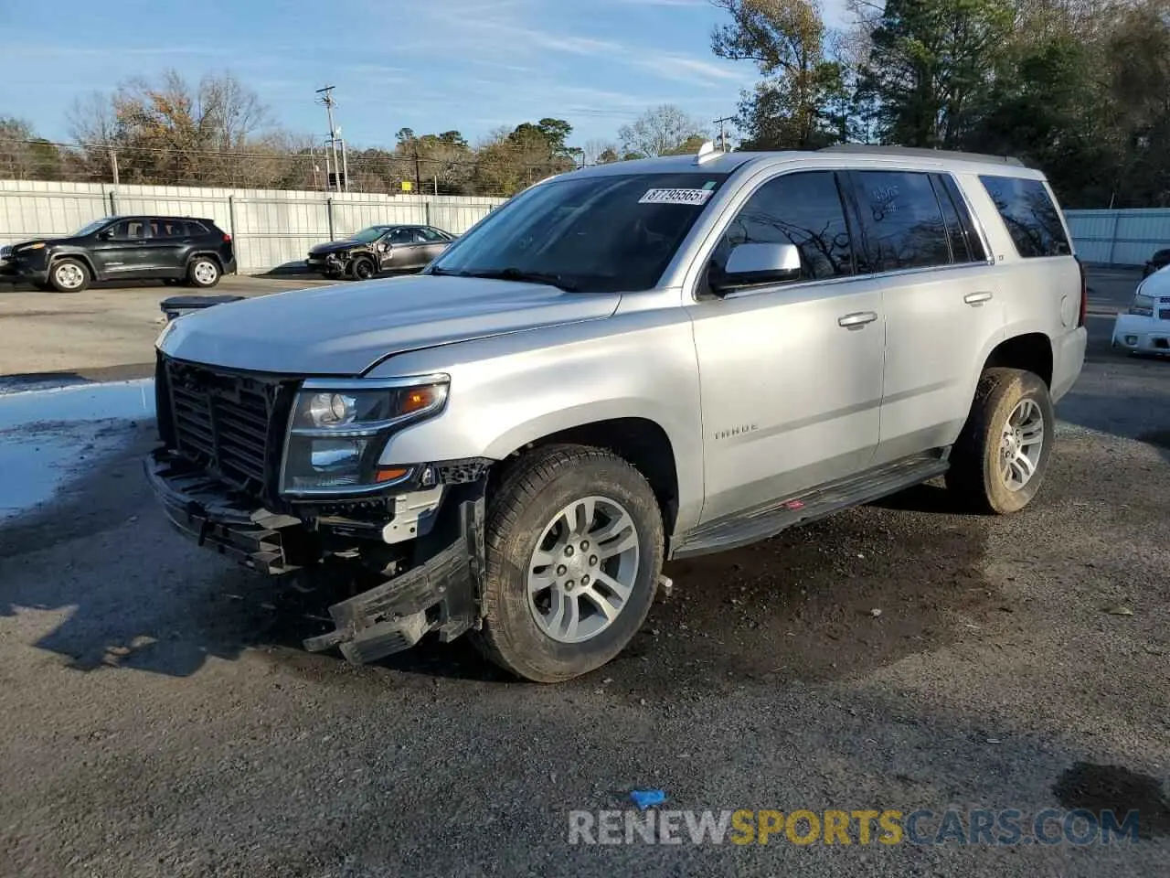 1 Фотография поврежденного автомобиля 1GNSCBKC7LR163920 CHEVROLET TAHOE 2020
