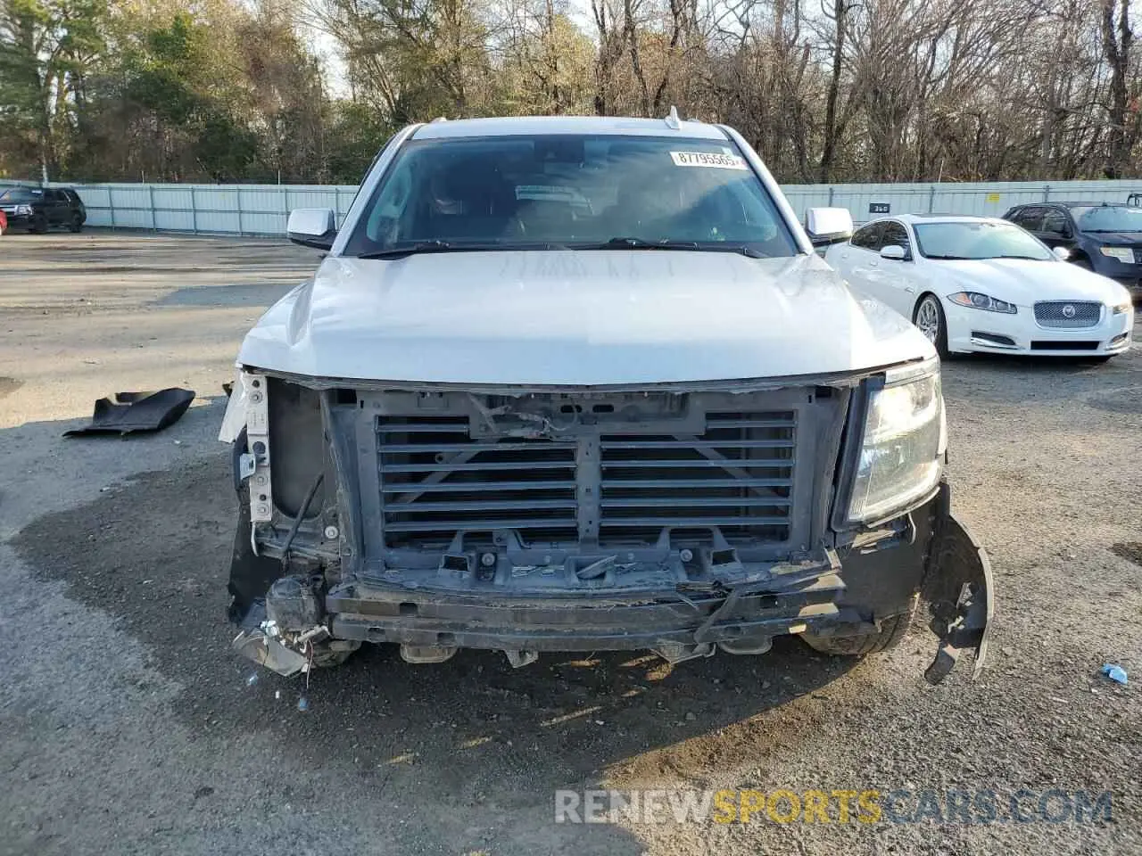 5 Фотография поврежденного автомобиля 1GNSCBKC7LR163920 CHEVROLET TAHOE 2020