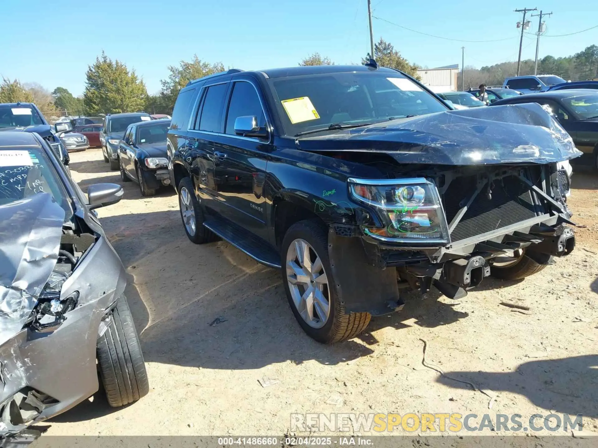 1 Фотография поврежденного автомобиля 1GNSCCKCXLR106732 CHEVROLET TAHOE 2020
