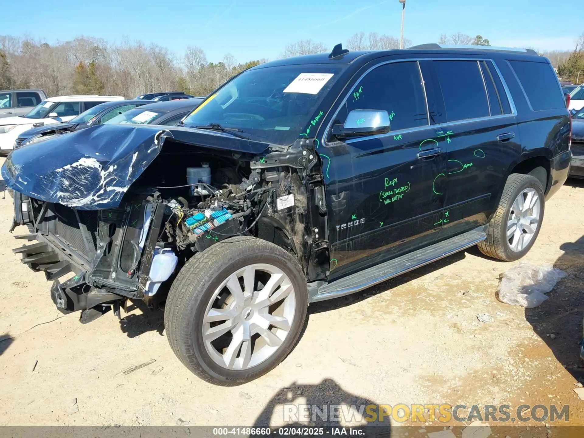 2 Фотография поврежденного автомобиля 1GNSCCKCXLR106732 CHEVROLET TAHOE 2020