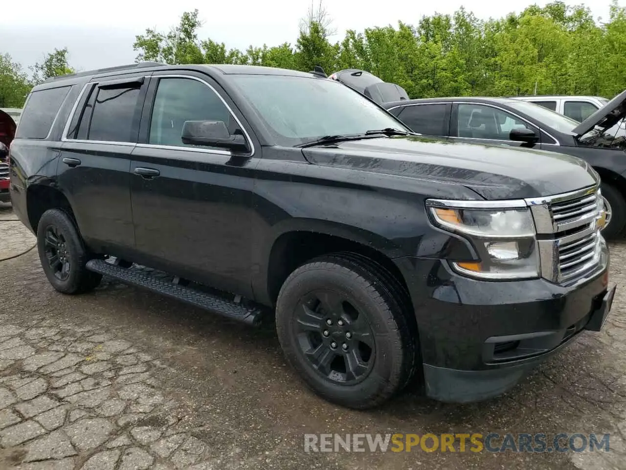 4 Фотография поврежденного автомобиля 1GNSKAKCXLR304282 CHEVROLET TAHOE 2020