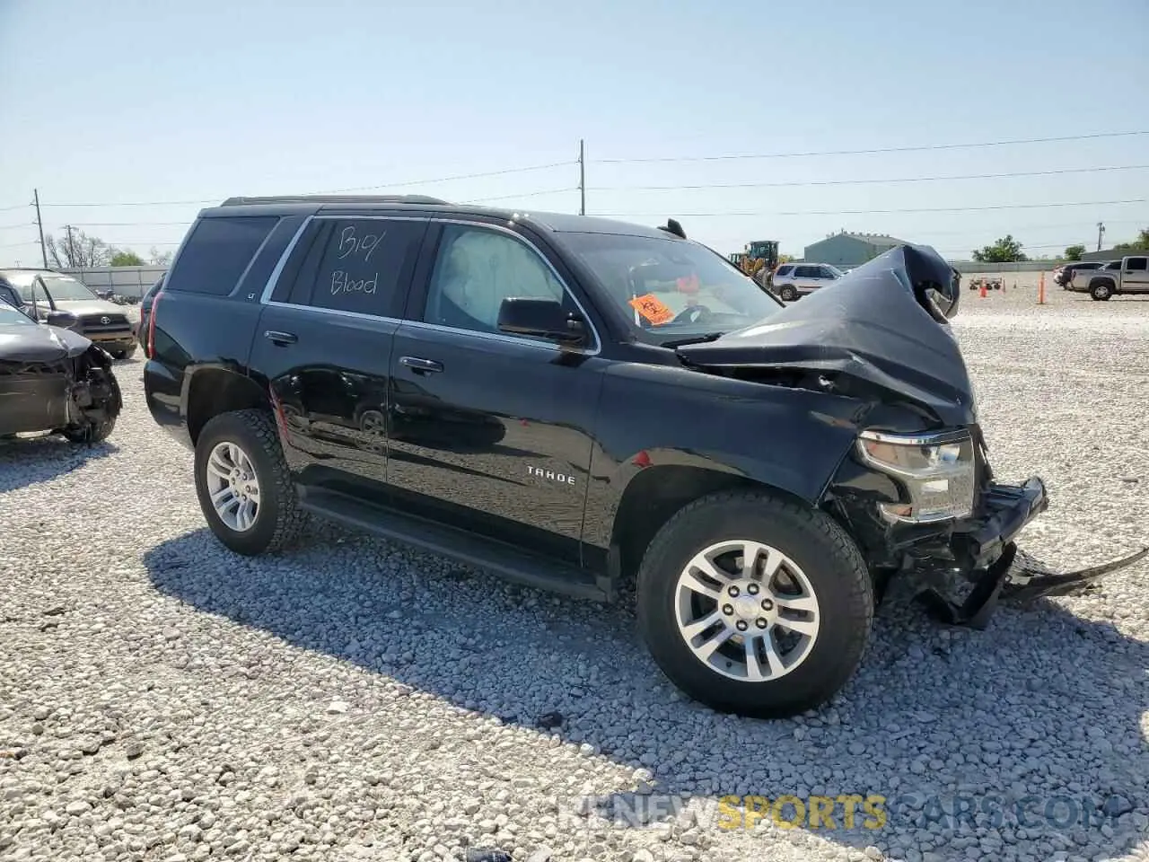 4 Фотография поврежденного автомобиля 1GNSKBKC4LR275254 CHEVROLET TAHOE 2020