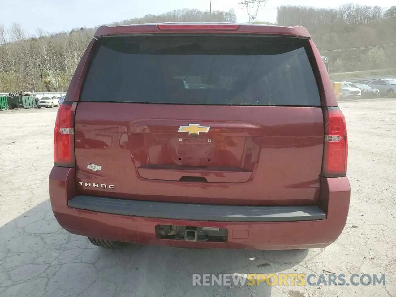 6 Фотография поврежденного автомобиля 1GNSKBKC5LR231618 CHEVROLET TAHOE 2020