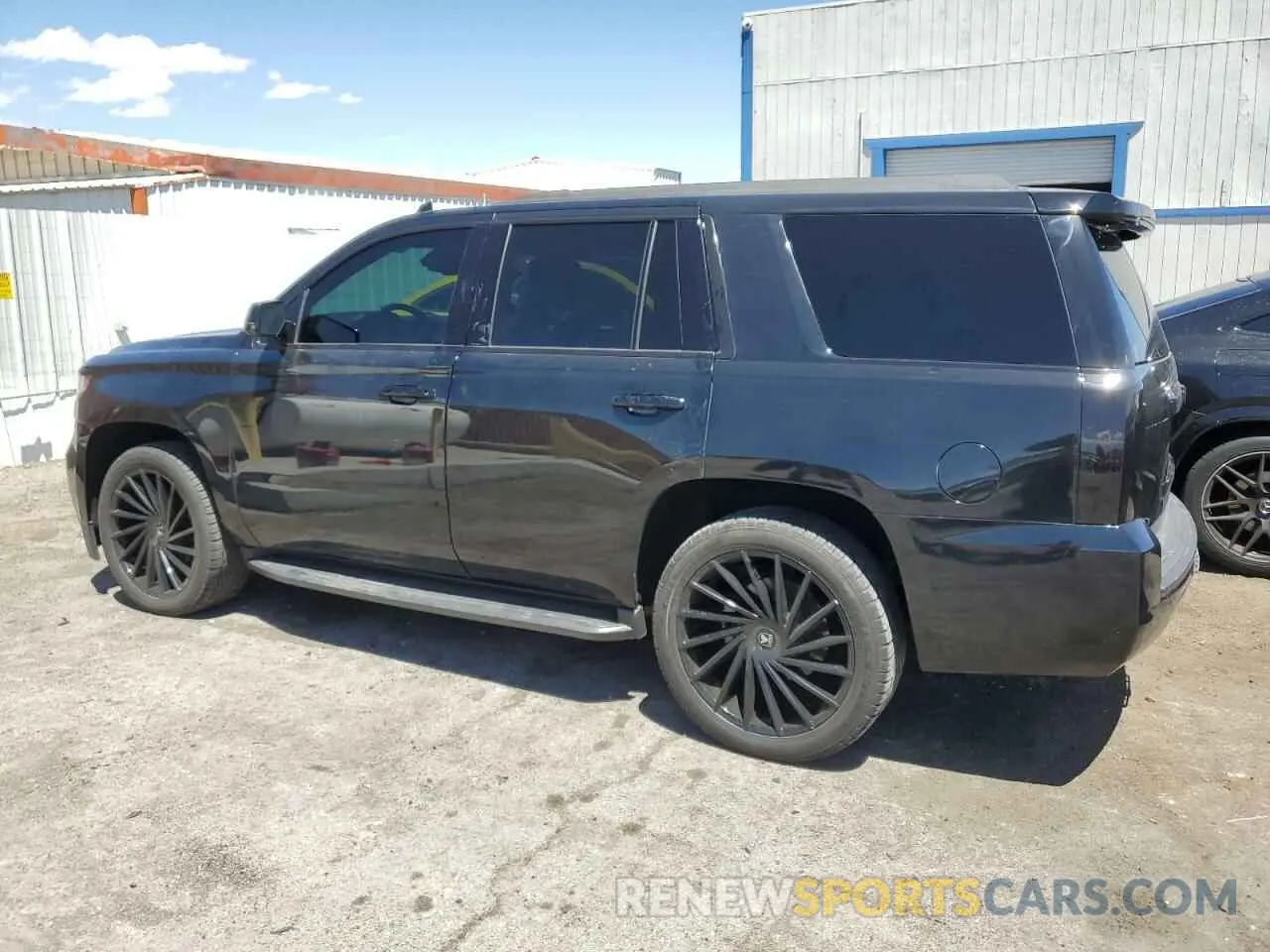 2 Photograph of a damaged car 1GNSKBKC6LR254700 CHEVROLET TAHOE 2020
