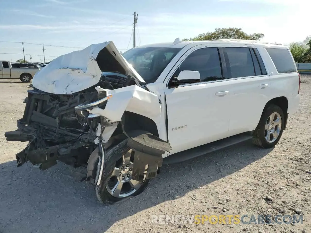 1 Фотография поврежденного автомобиля 1GNSKBKC7LR124845 CHEVROLET TAHOE 2020