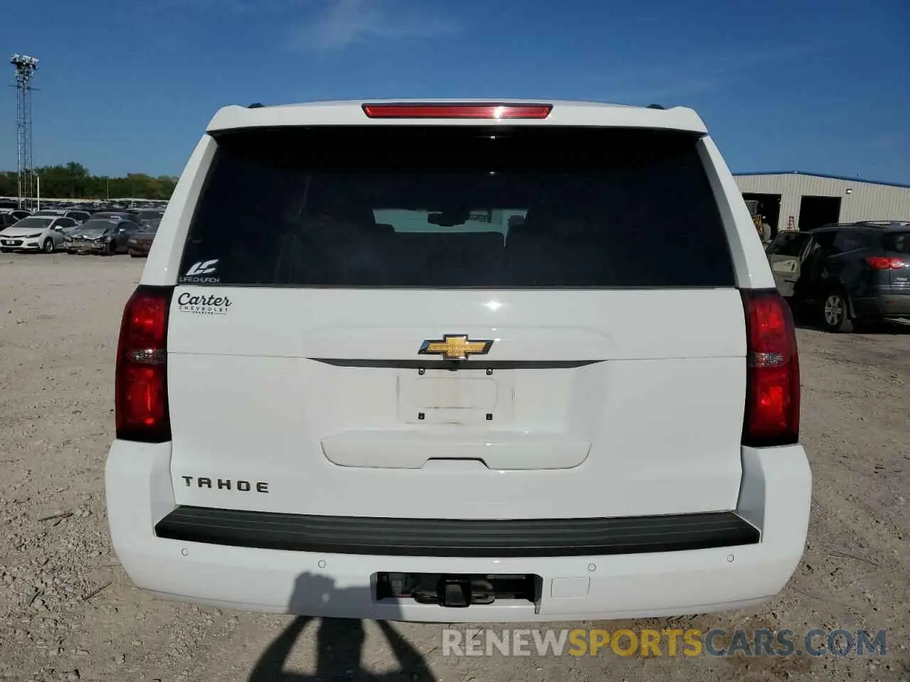 6 Фотография поврежденного автомобиля 1GNSKBKC7LR124845 CHEVROLET TAHOE 2020