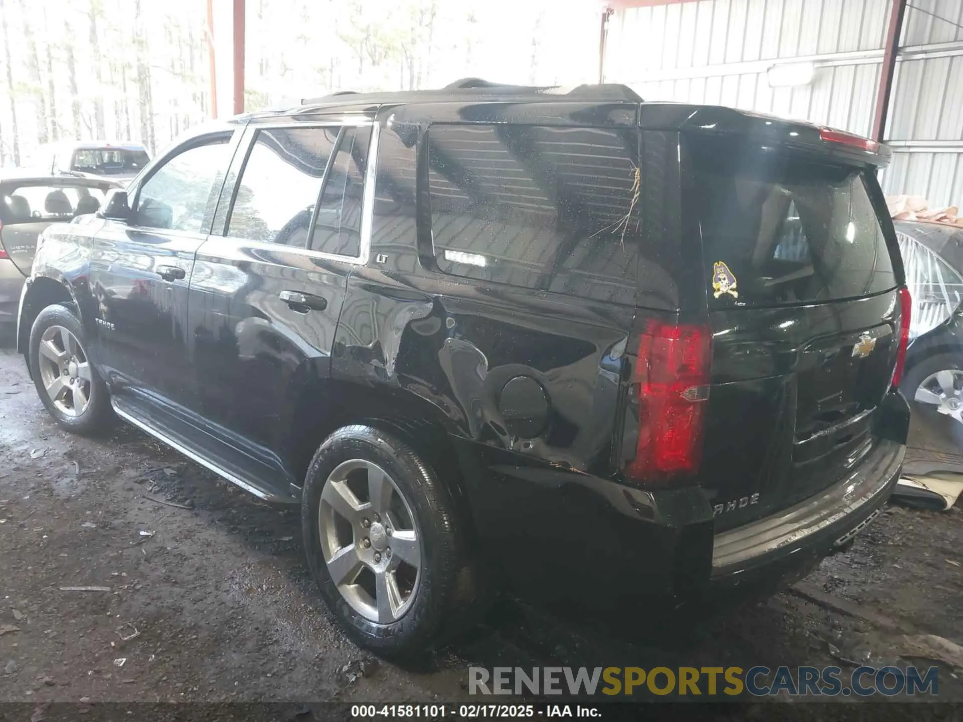 3 Фотография поврежденного автомобиля 1GNSKBKC7LR286118 CHEVROLET TAHOE 2020
