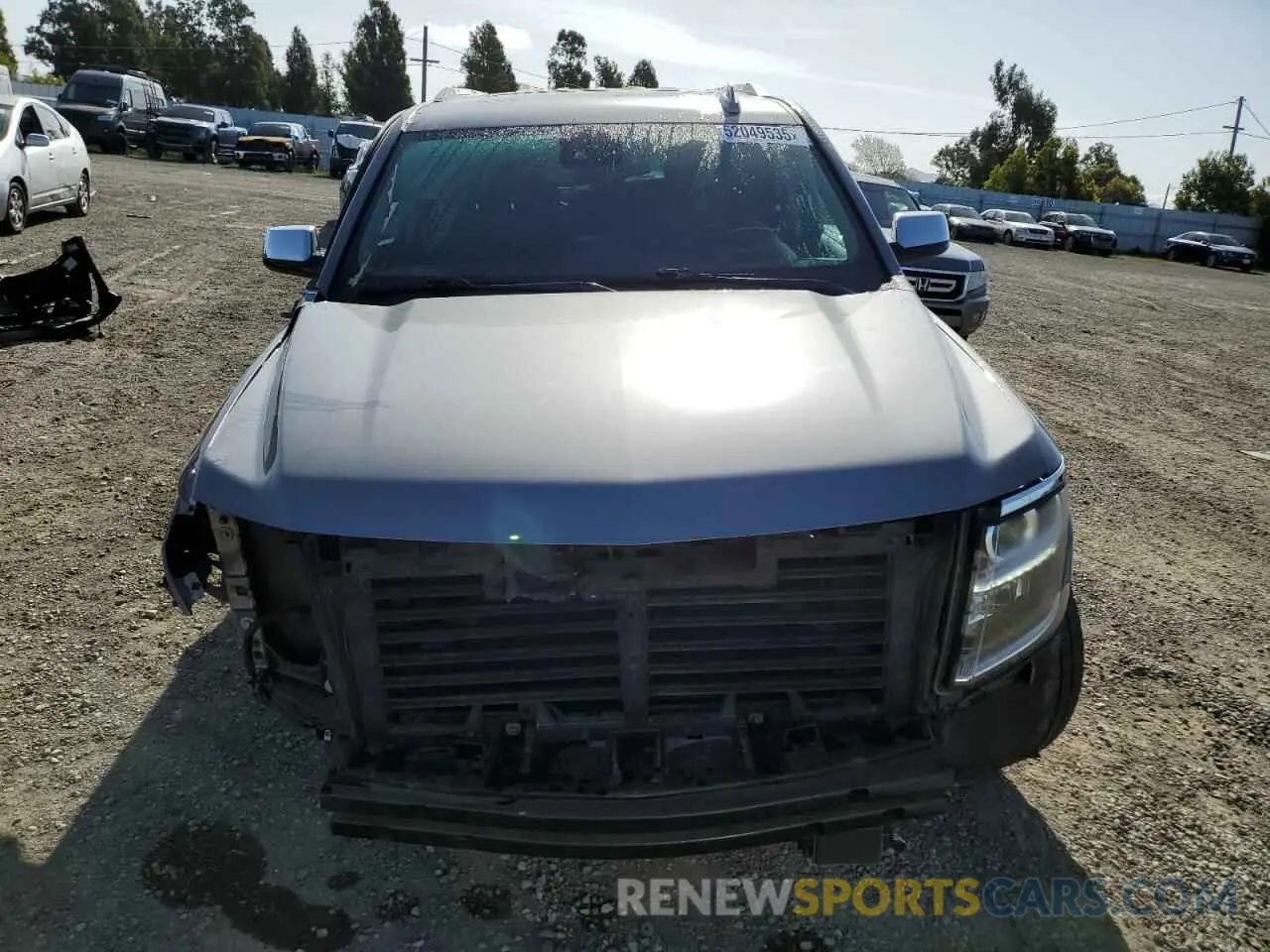 5 Фотография поврежденного автомобиля 1GNSKCKC6LR220696 CHEVROLET TAHOE 2020