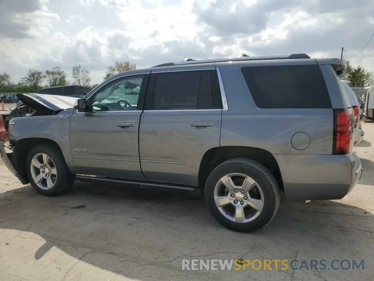 2 Photograph of a damaged car 1GNSKCKC7LR125399 CHEVROLET TAHOE 2020