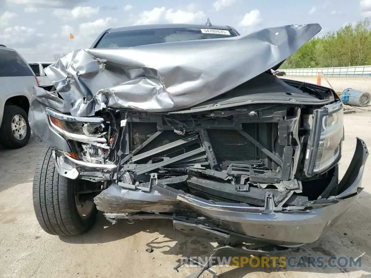 5 Photograph of a damaged car 1GNSKCKC7LR125399 CHEVROLET TAHOE 2020