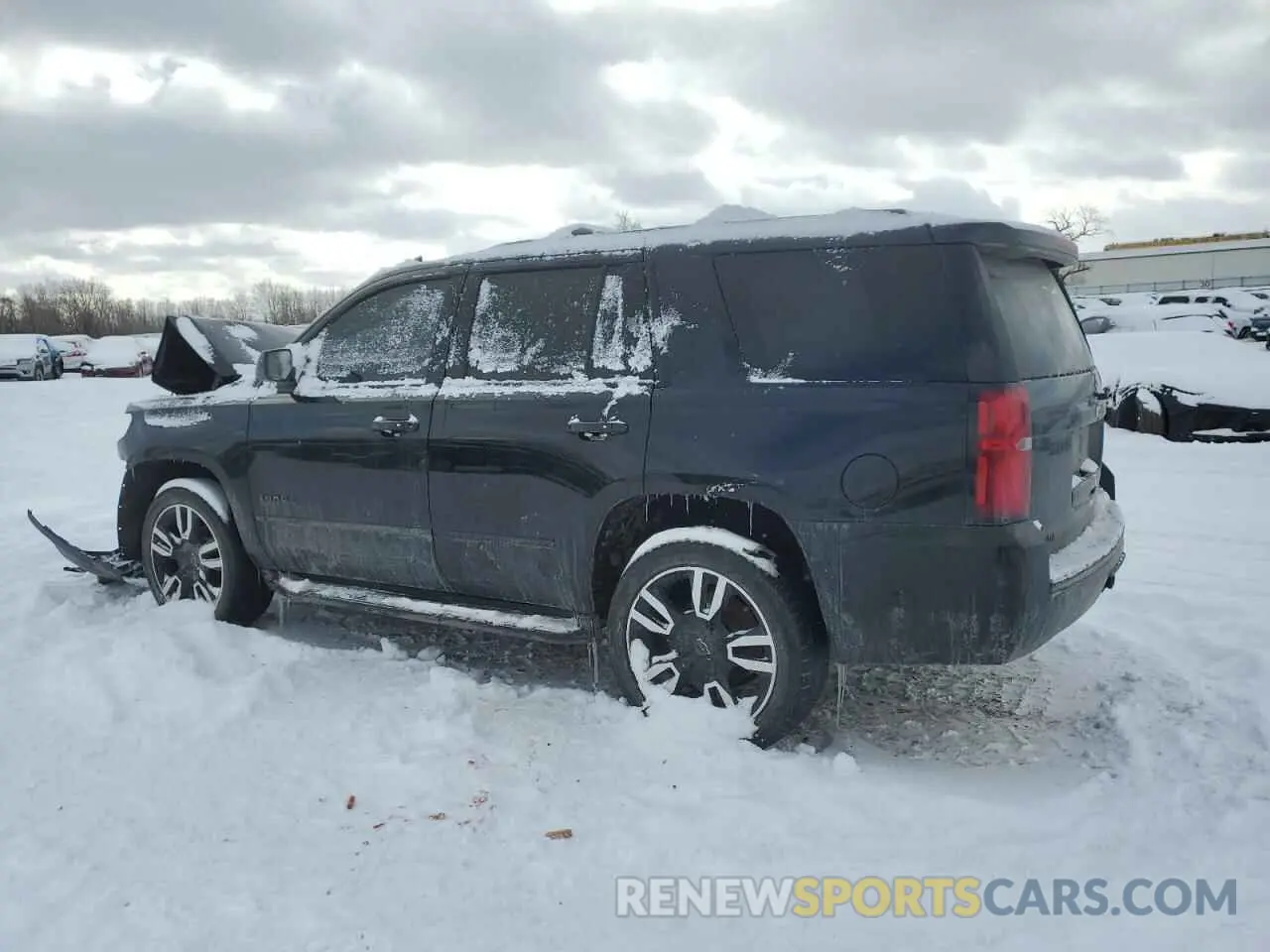 2 Photograph of a damaged car 1GNSKCKJ4LR179841 CHEVROLET TAHOE 2020