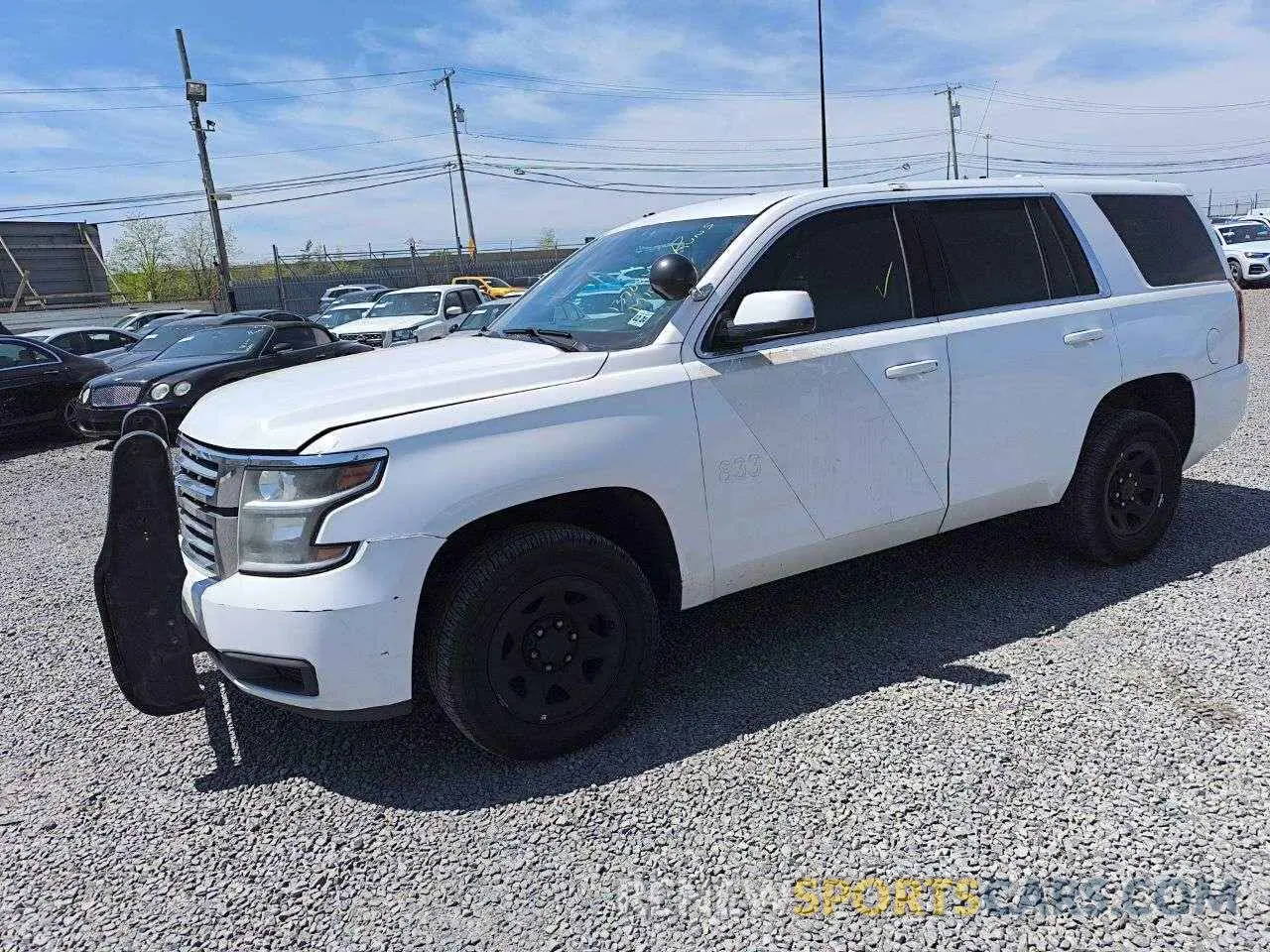 1 Photograph of a damaged car 1GNSKDEC0LR188426 CHEVROLET TAHOE 2020