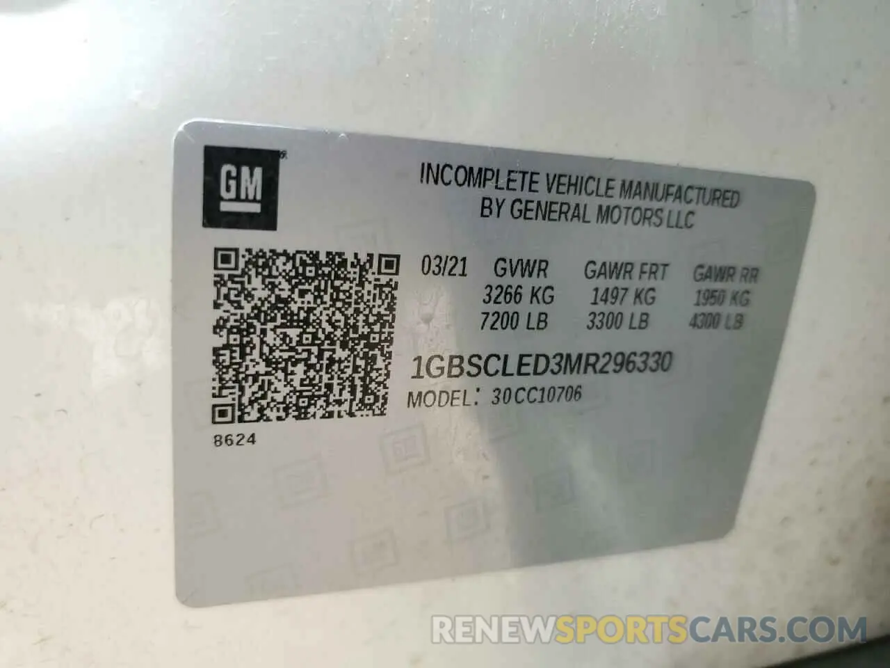 13 Фотография поврежденного автомобиля 1GBSCLED3MR296330 CHEVROLET TAHOE 2021