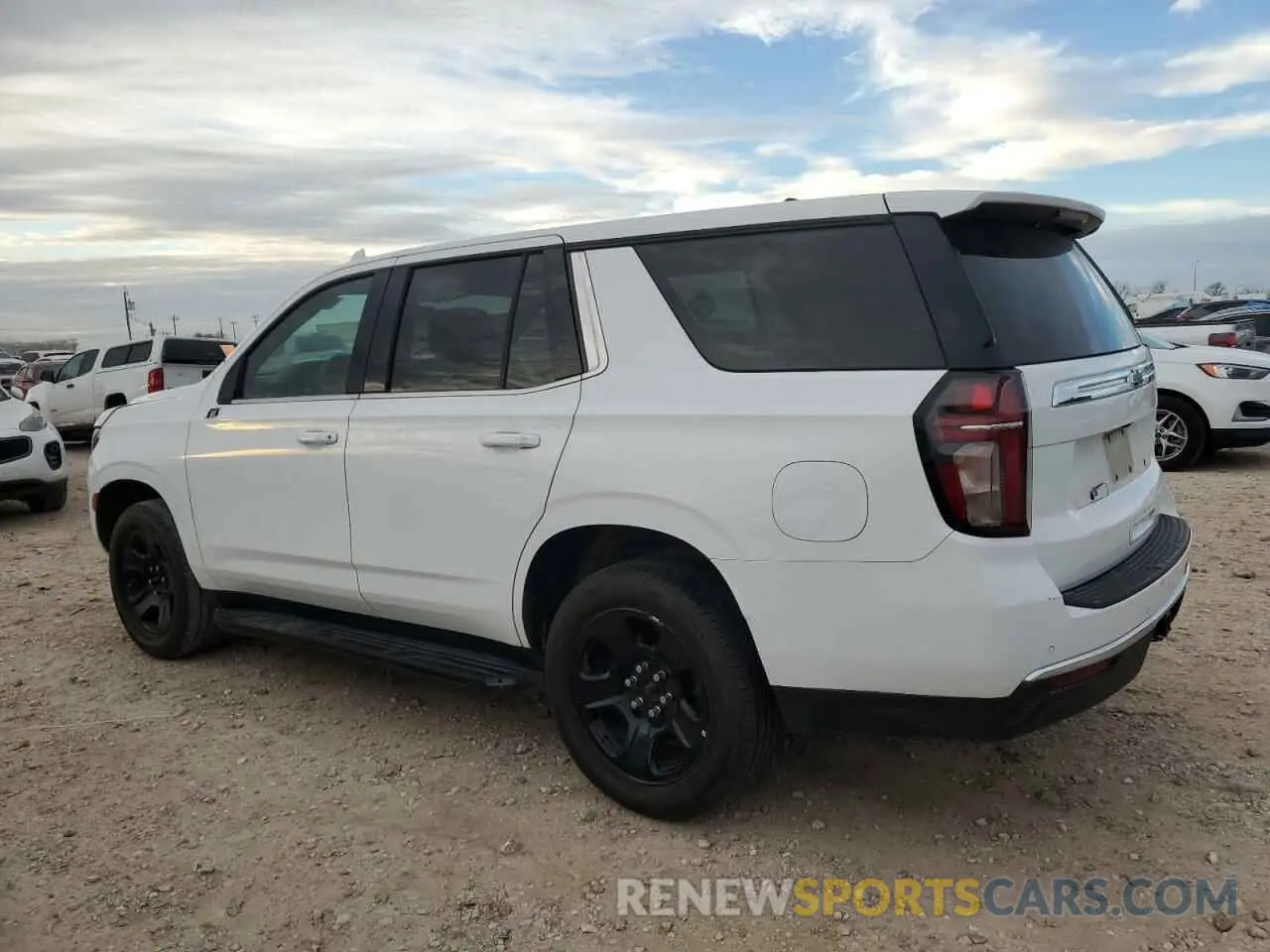 2 Photograph of a damaged car 1GBSCLED5MR297446 CHEVROLET TAHOE 2021