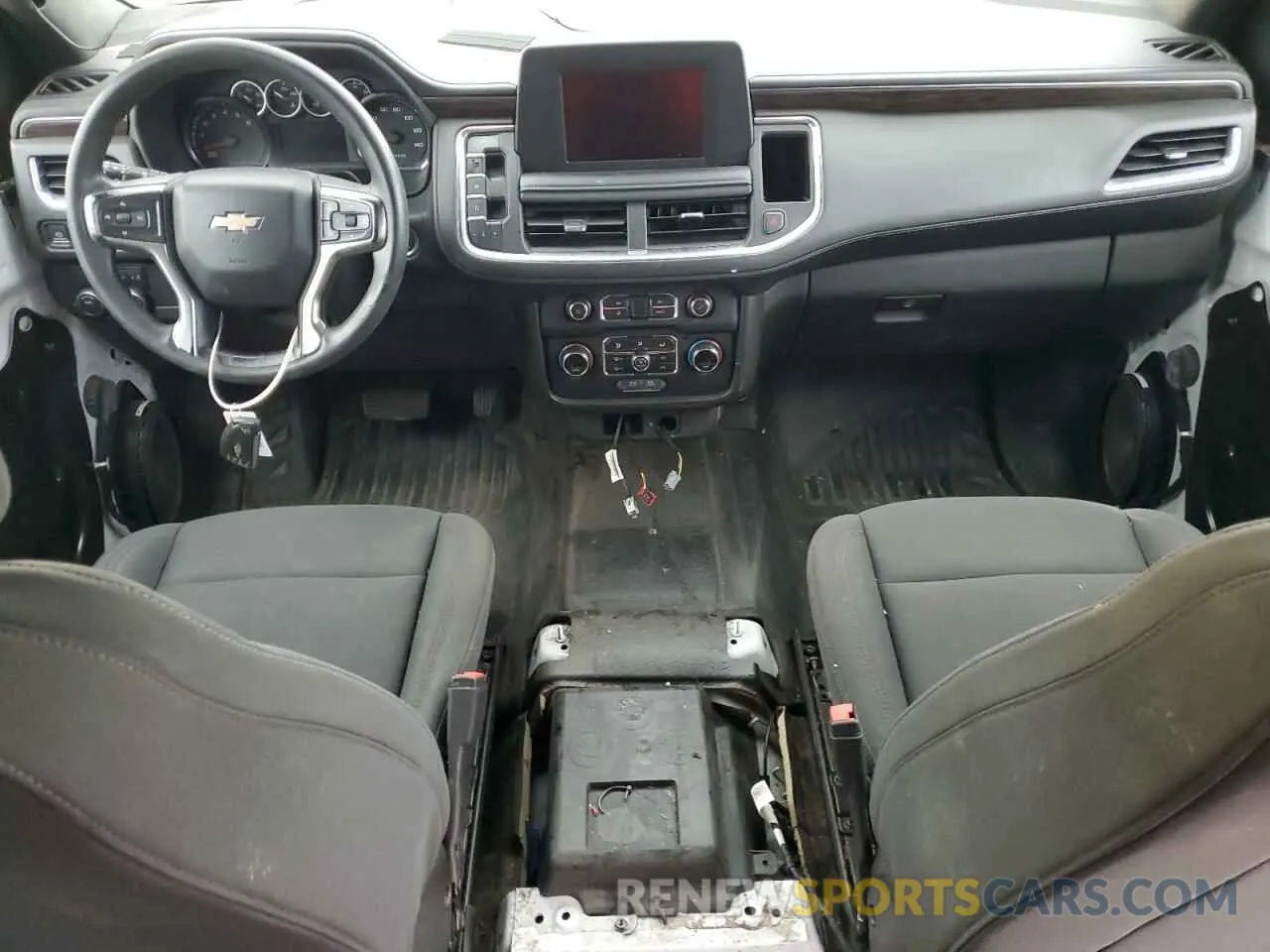 8 Photograph of a damaged car 1GBSCLED5MR297446 CHEVROLET TAHOE 2021