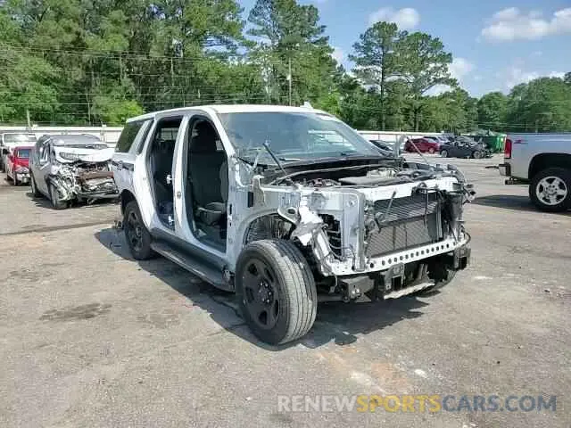 14 Photograph of a damaged car 1GNSCLED3MR458377 CHEVROLET TAHOE 2021