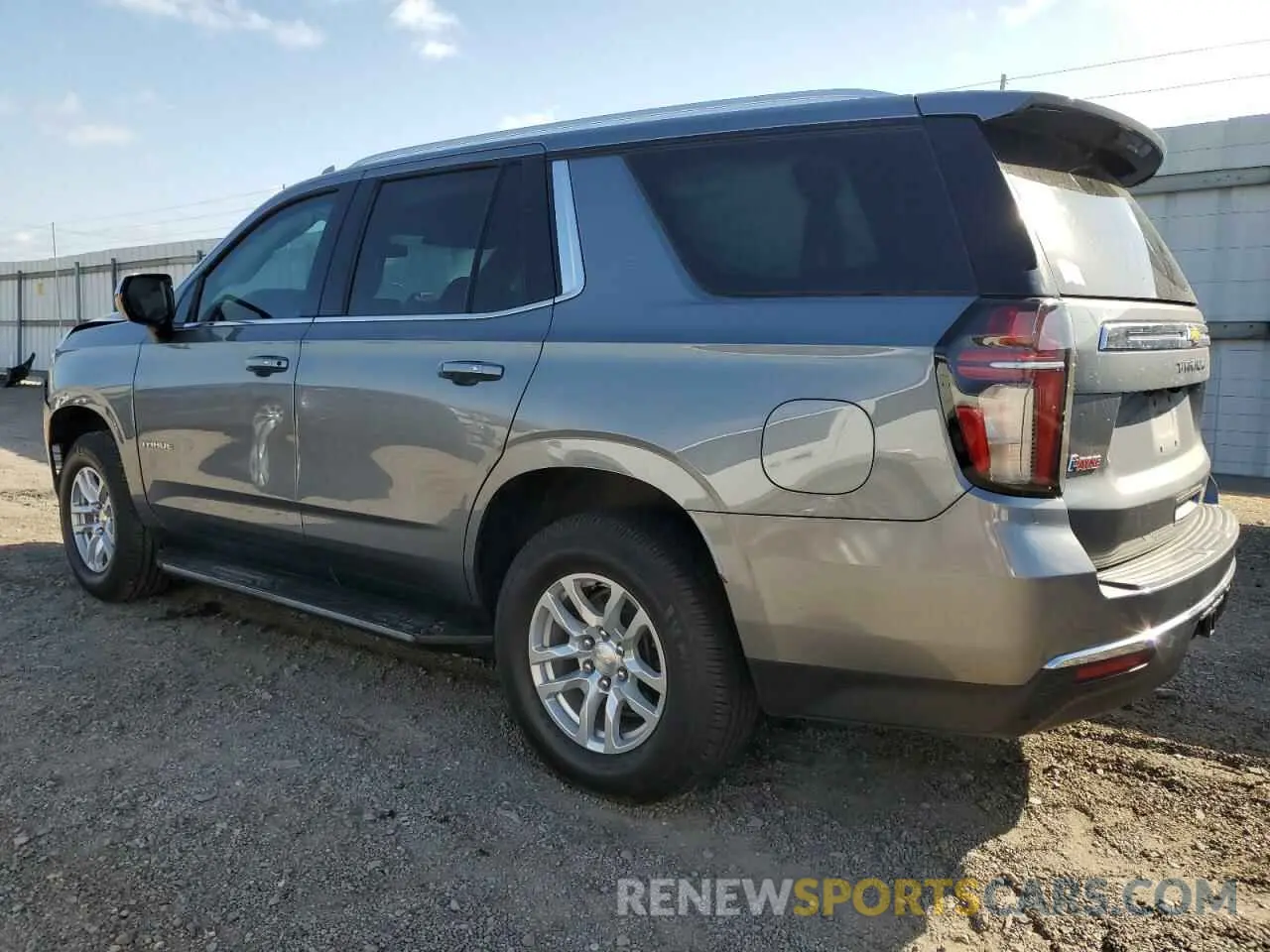 2 Фотография поврежденного автомобиля 1GNSCMKD8MR454528 CHEVROLET TAHOE 2021