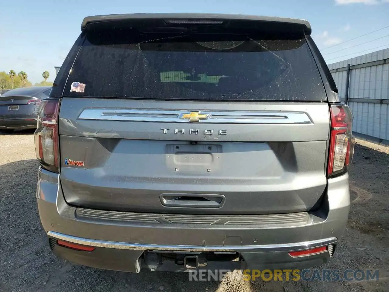 6 Фотография поврежденного автомобиля 1GNSCMKD8MR454528 CHEVROLET TAHOE 2021