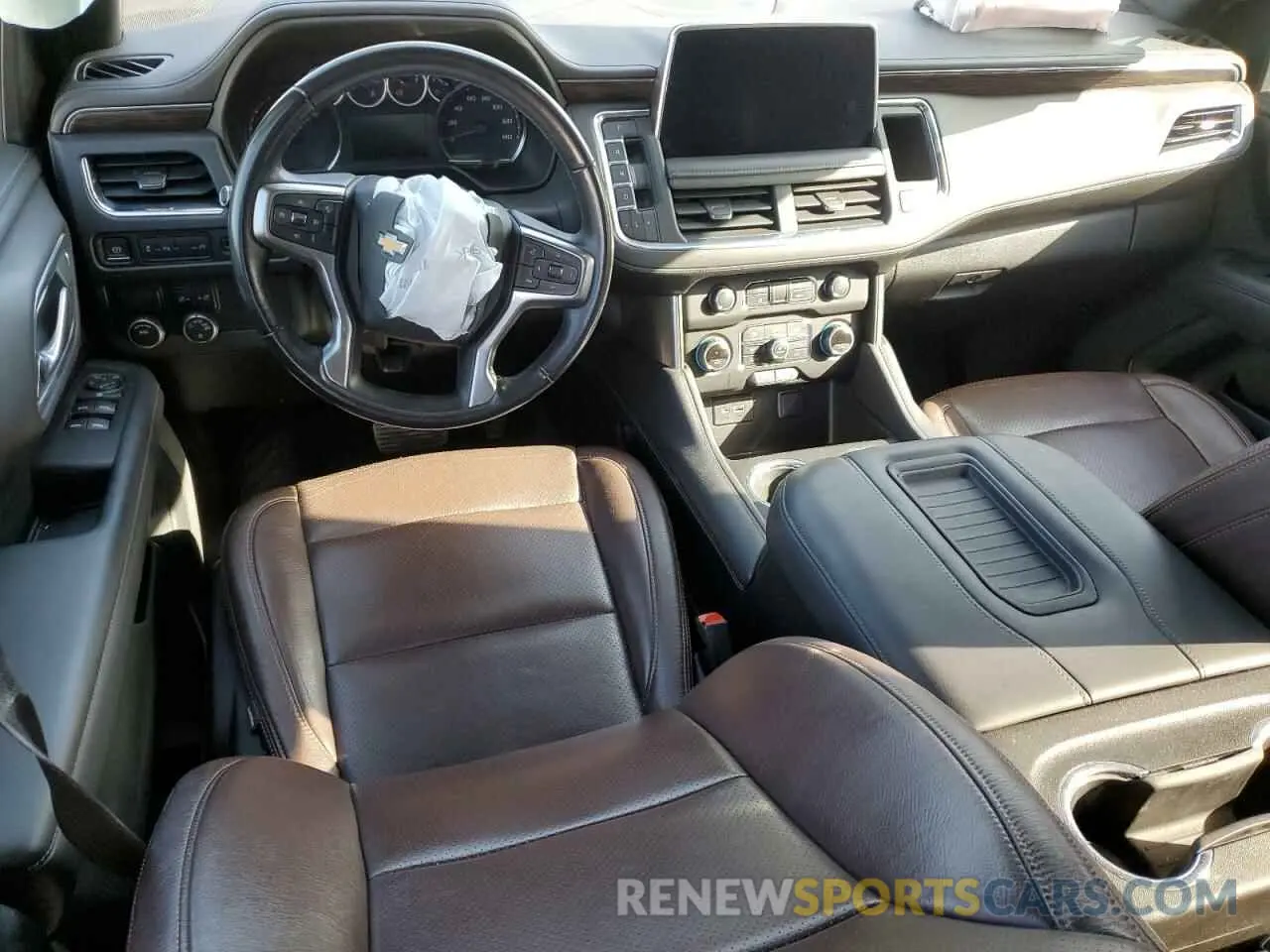 8 Фотография поврежденного автомобиля 1GNSCMKD8MR454528 CHEVROLET TAHOE 2021