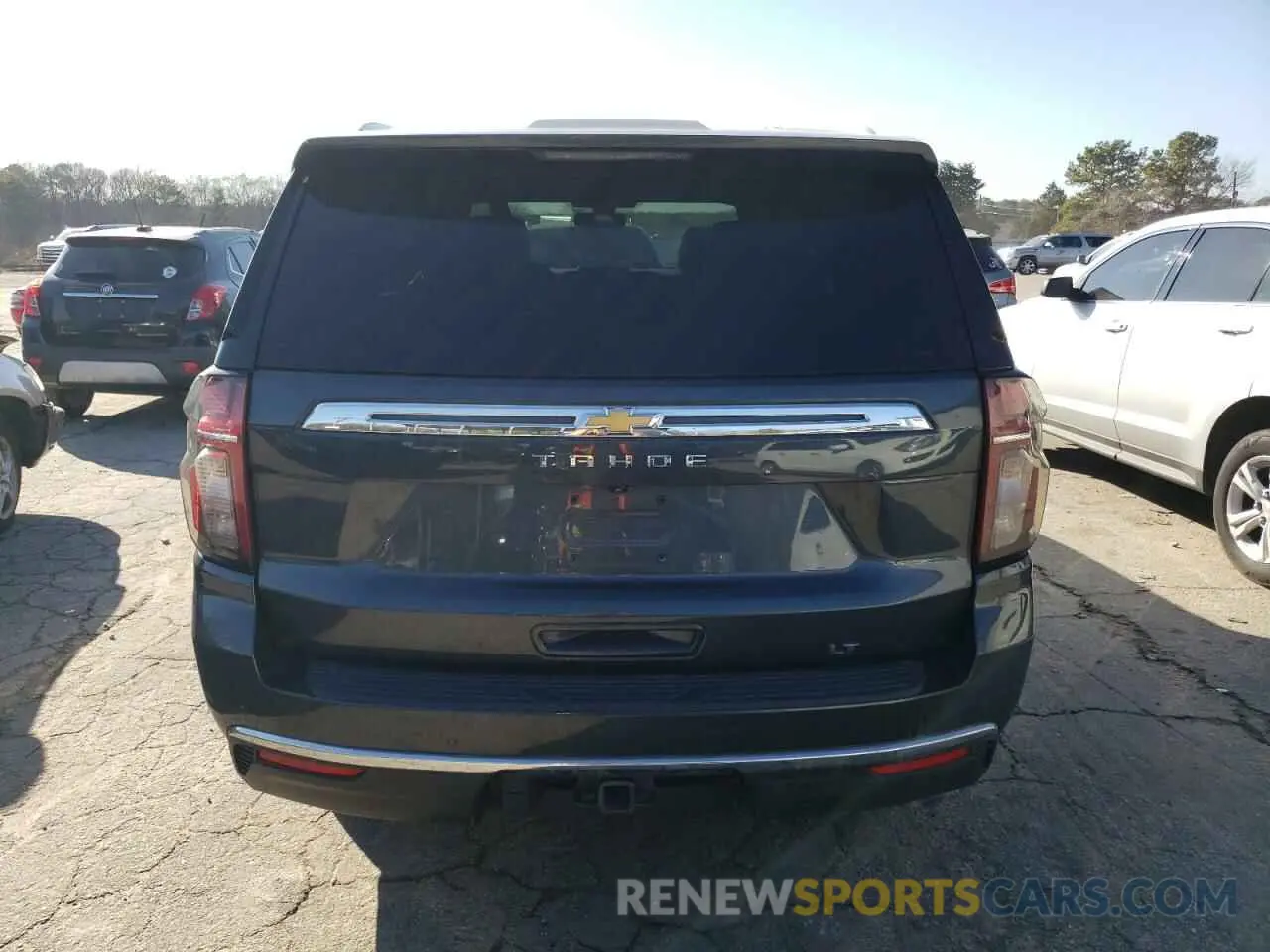6 Photograph of a damaged car 1GNSCNKD0MR222527 CHEVROLET TAHOE 2021