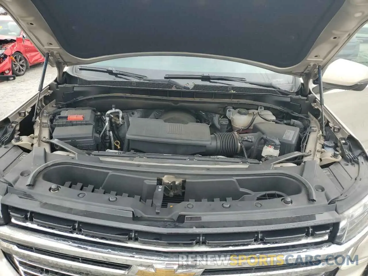 12 Photograph of a damaged car 1GNSCNKD0MR227811 CHEVROLET TAHOE 2021