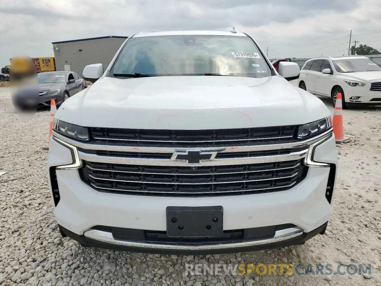 5 Photograph of a damaged car 1GNSCNKD1MR119116 CHEVROLET TAHOE 2021