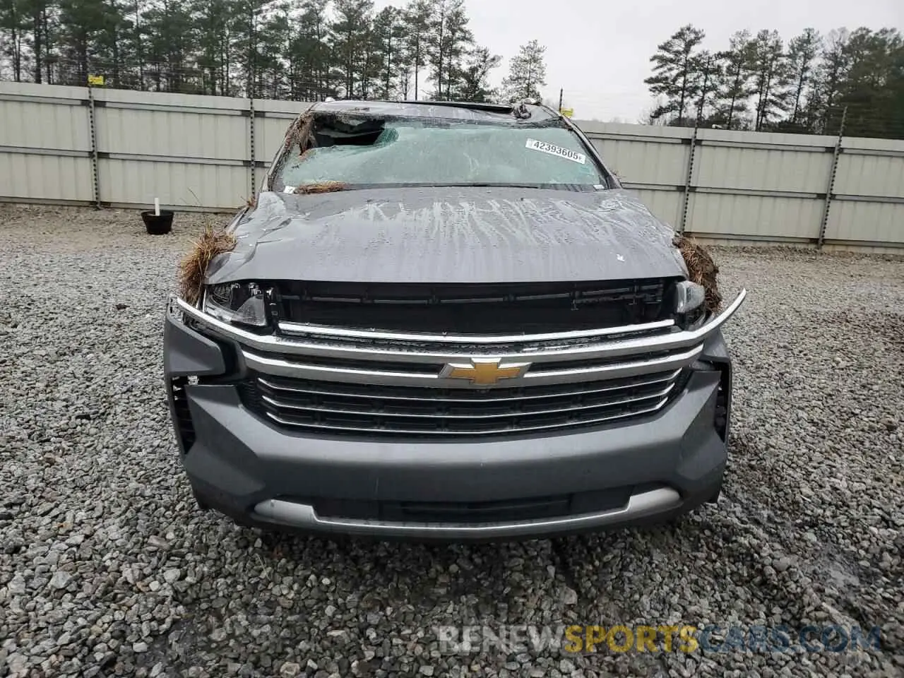 5 Photograph of a damaged car 1GNSCNKD1MR156490 CHEVROLET TAHOE 2021