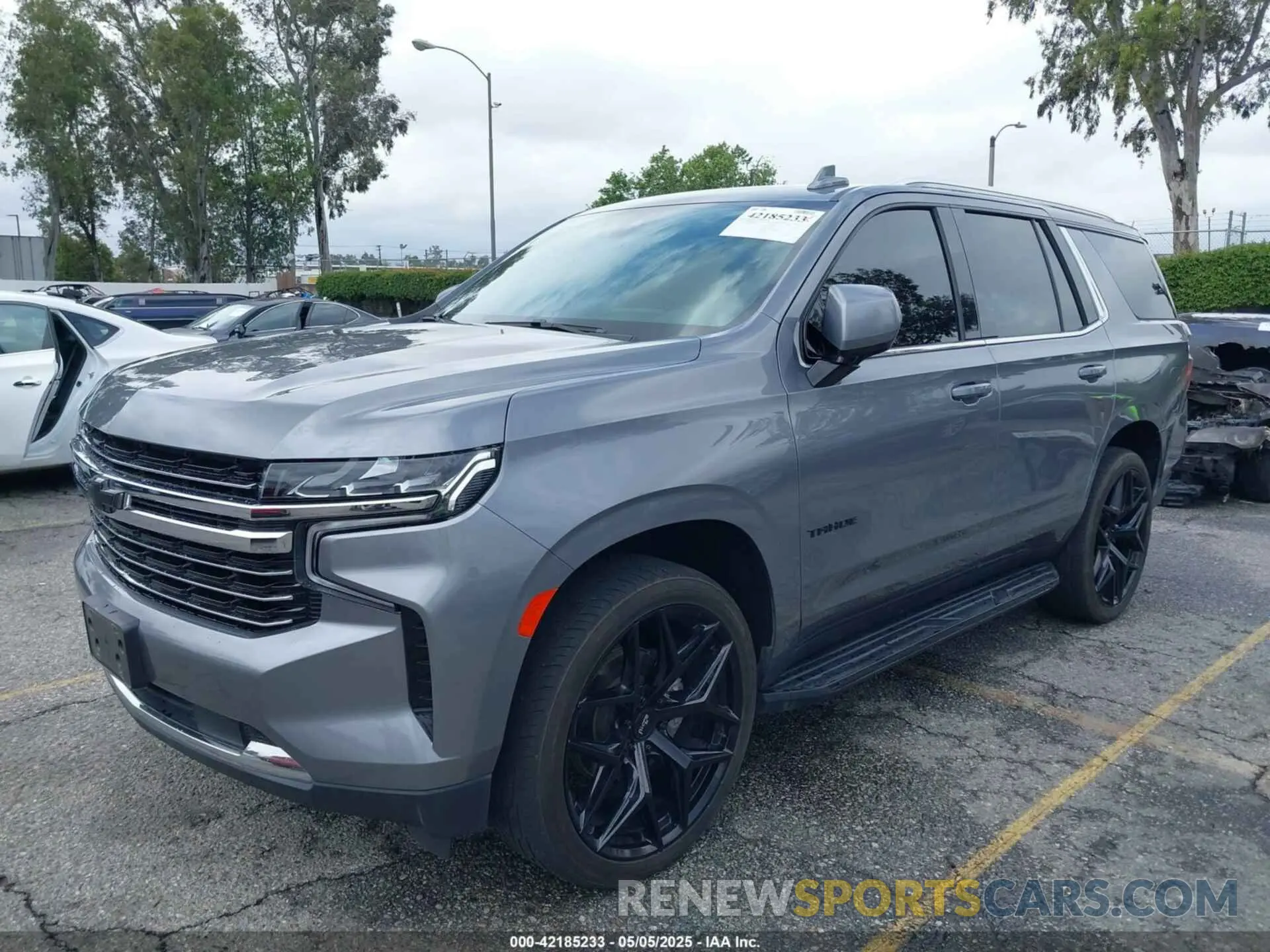 2 Фотография поврежденного автомобиля 1GNSCNKD4MR488987 CHEVROLET TAHOE 2021