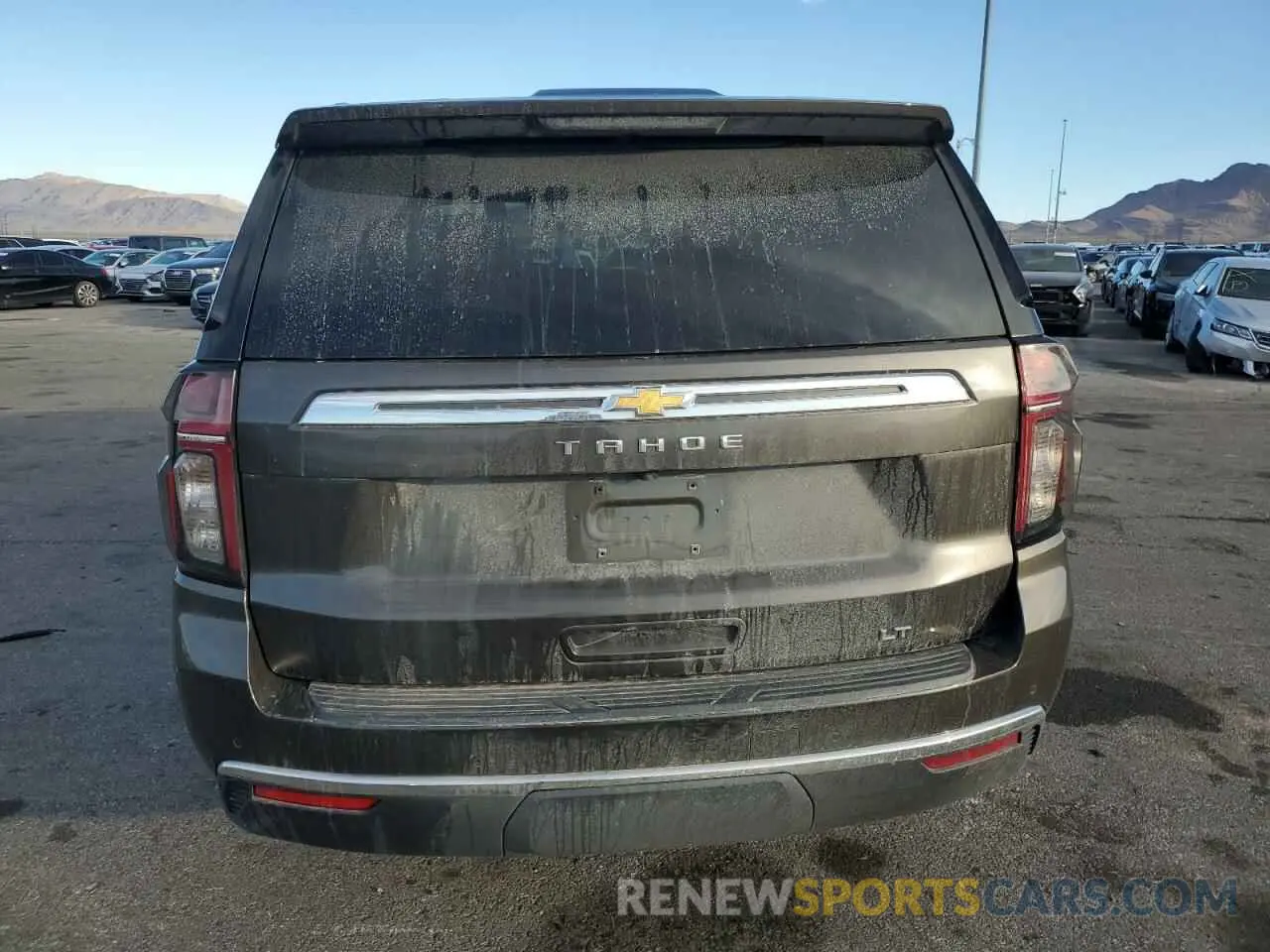 6 Photograph of a damaged car 1GNSCNKD8MR377195 CHEVROLET TAHOE 2021