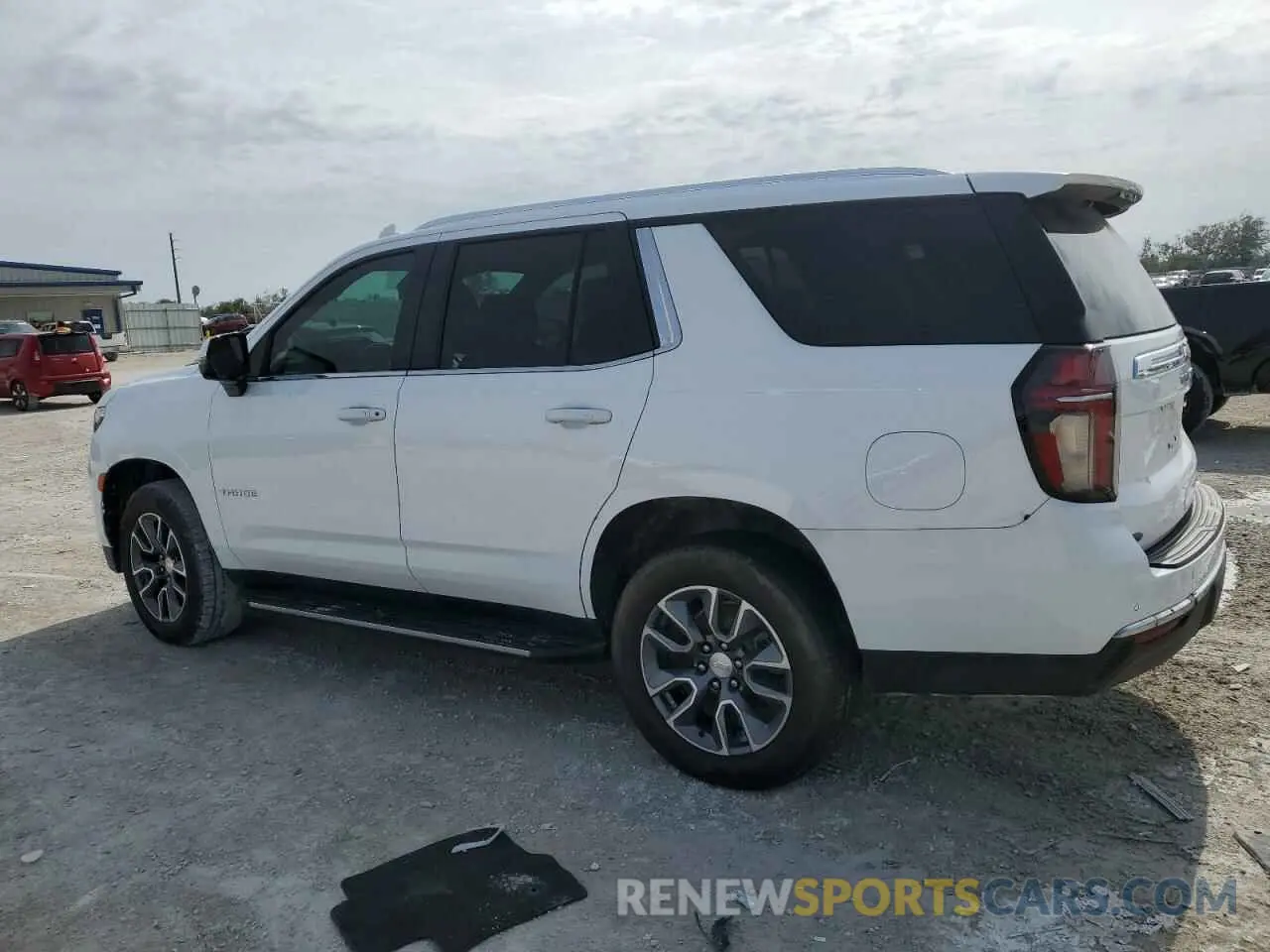 2 Photograph of a damaged car 1GNSCNKD9MR171979 CHEVROLET TAHOE 2021