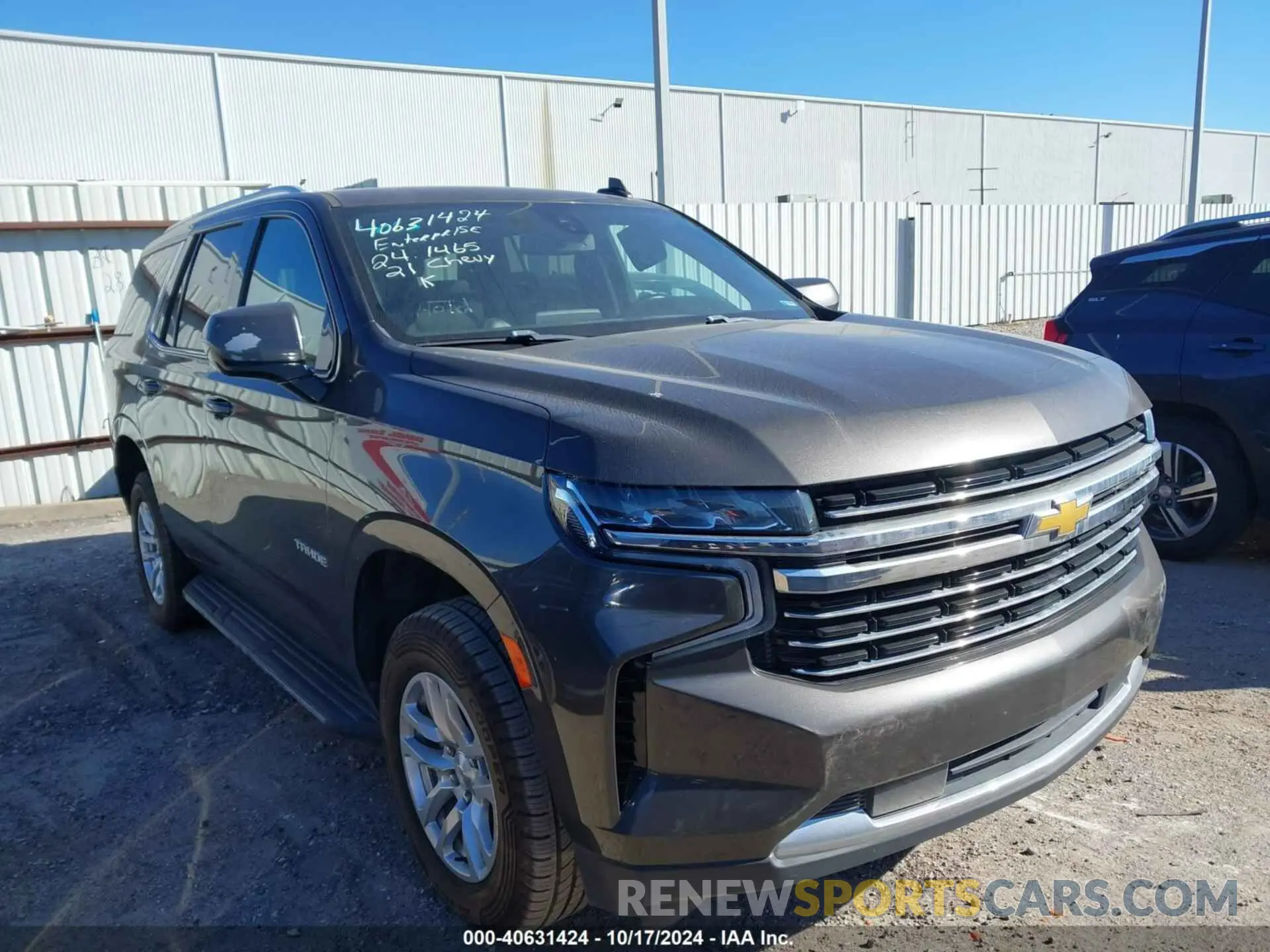 1 Фотография поврежденного автомобиля 1GNSCNKD9MR266140 CHEVROLET TAHOE 2021