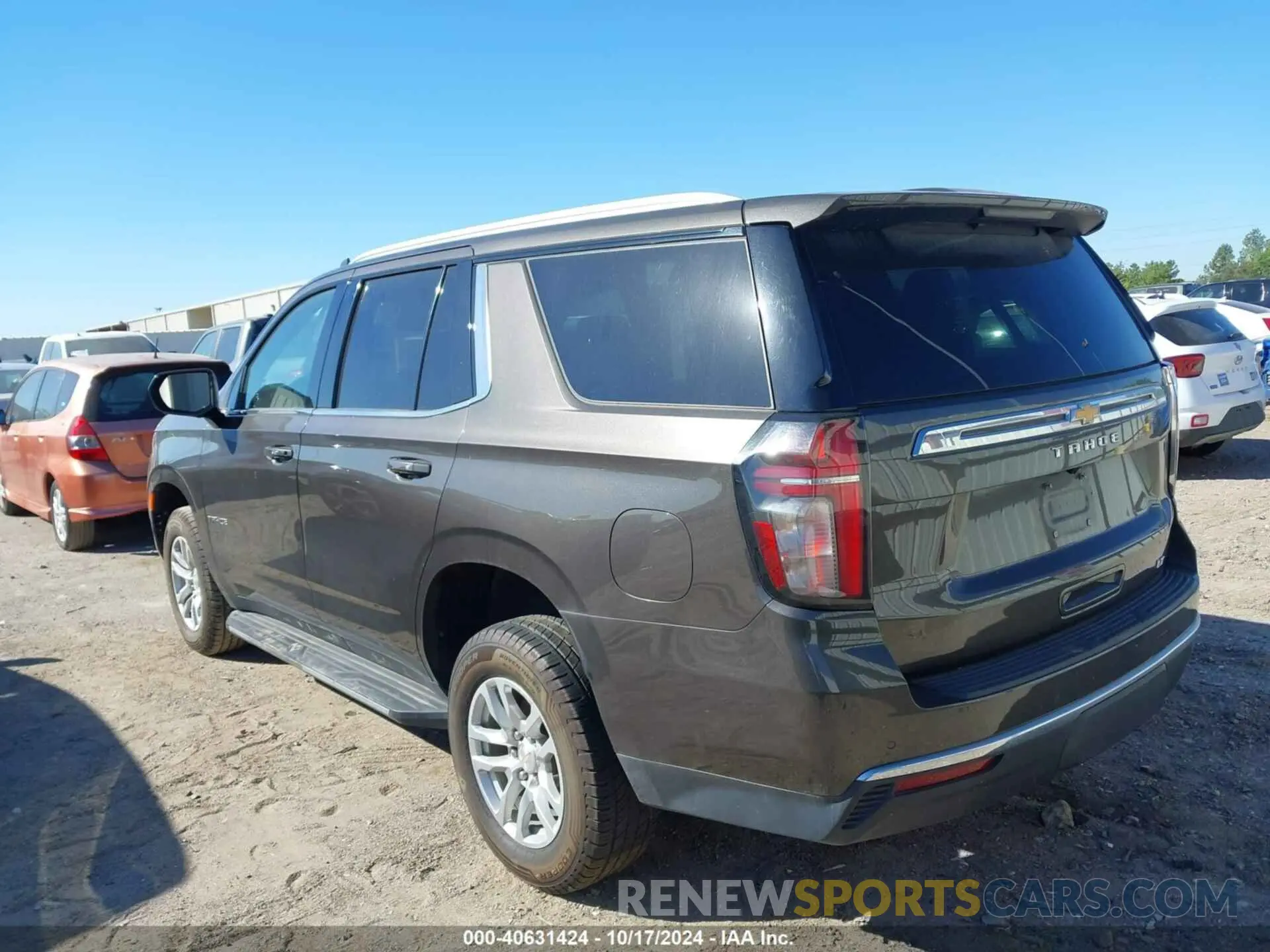 3 Фотография поврежденного автомобиля 1GNSCNKD9MR266140 CHEVROLET TAHOE 2021