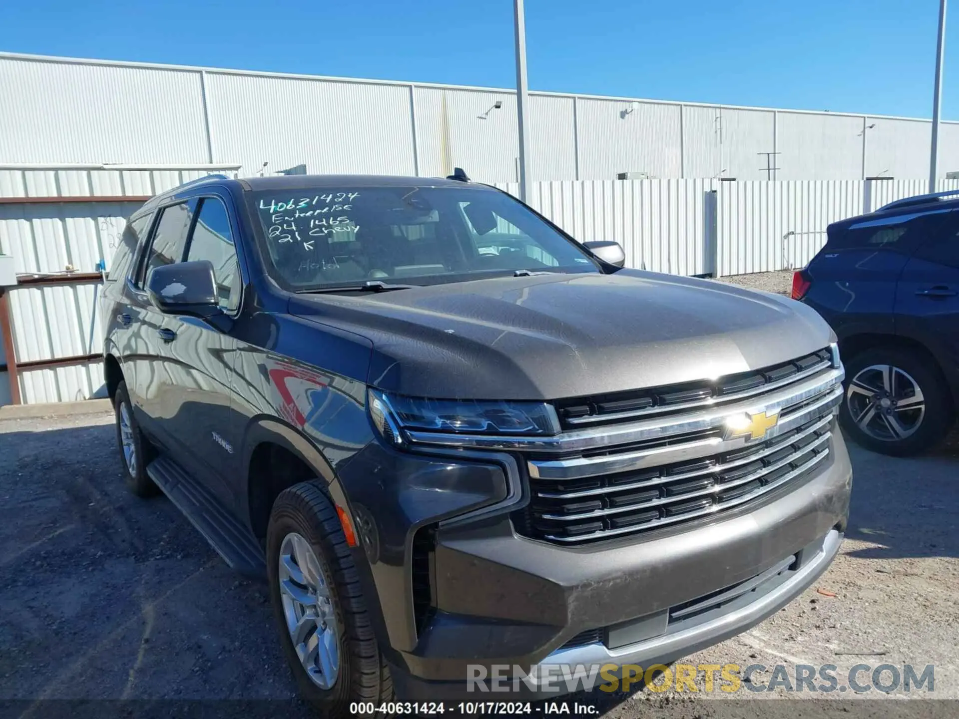 6 Фотография поврежденного автомобиля 1GNSCNKD9MR266140 CHEVROLET TAHOE 2021