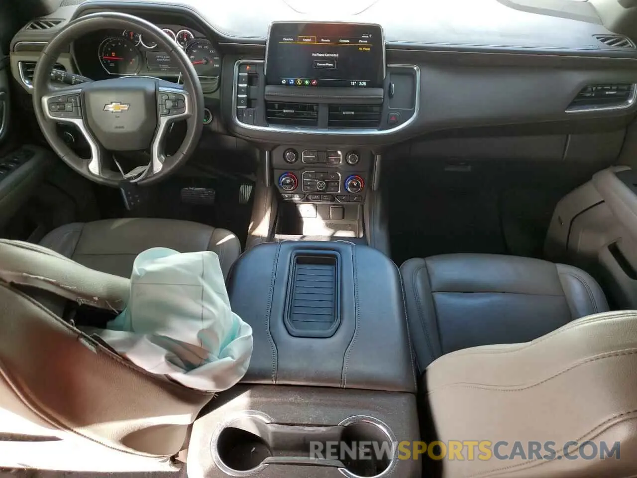 8 Photograph of a damaged car 1GNSCNKD9MR445133 CHEVROLET TAHOE 2021