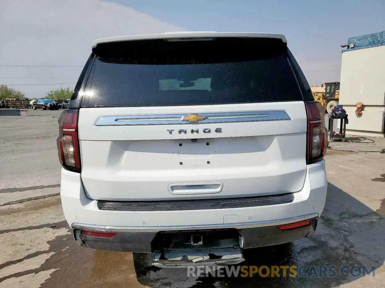 6 Photograph of a damaged car 1GNSCNKDXMR263862 CHEVROLET TAHOE 2021