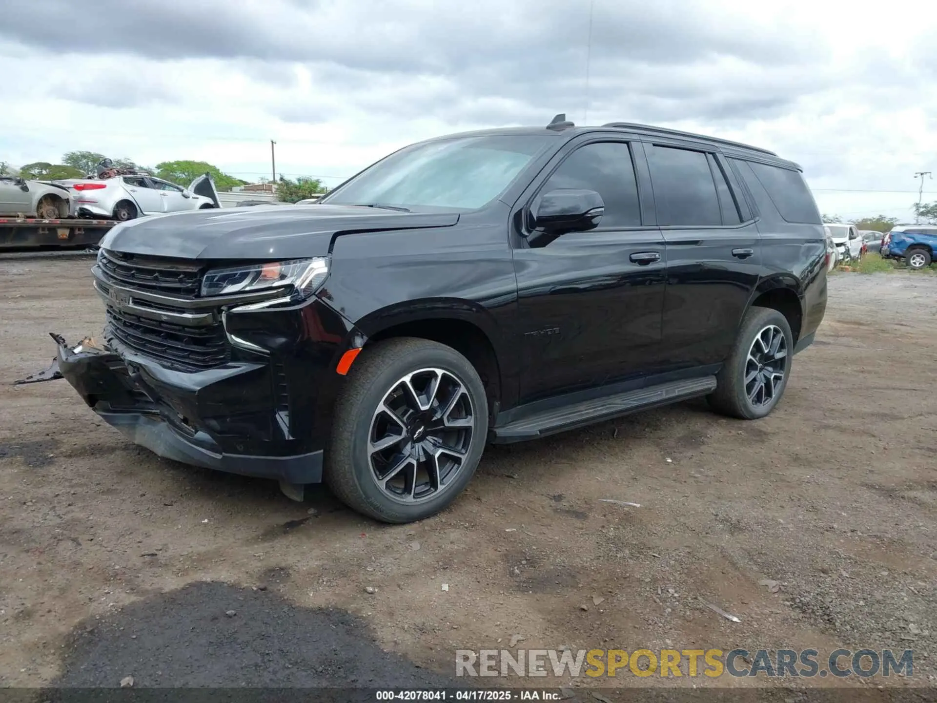 2 Фотография поврежденного автомобиля 1GNSCRKD9MR245313 CHEVROLET TAHOE 2021