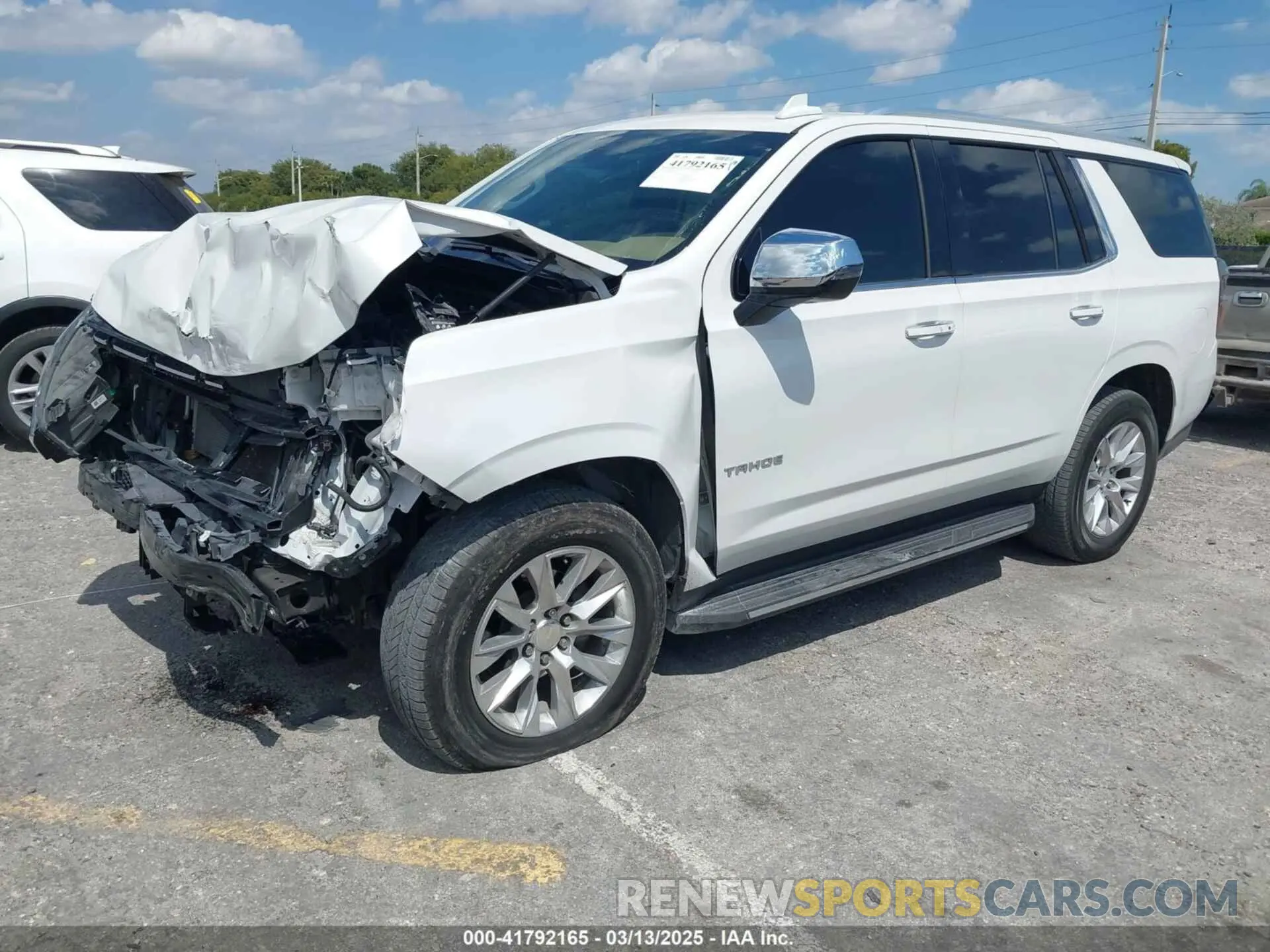 2 Фотография поврежденного автомобиля 1GNSCSKD6MR117764 CHEVROLET TAHOE 2021