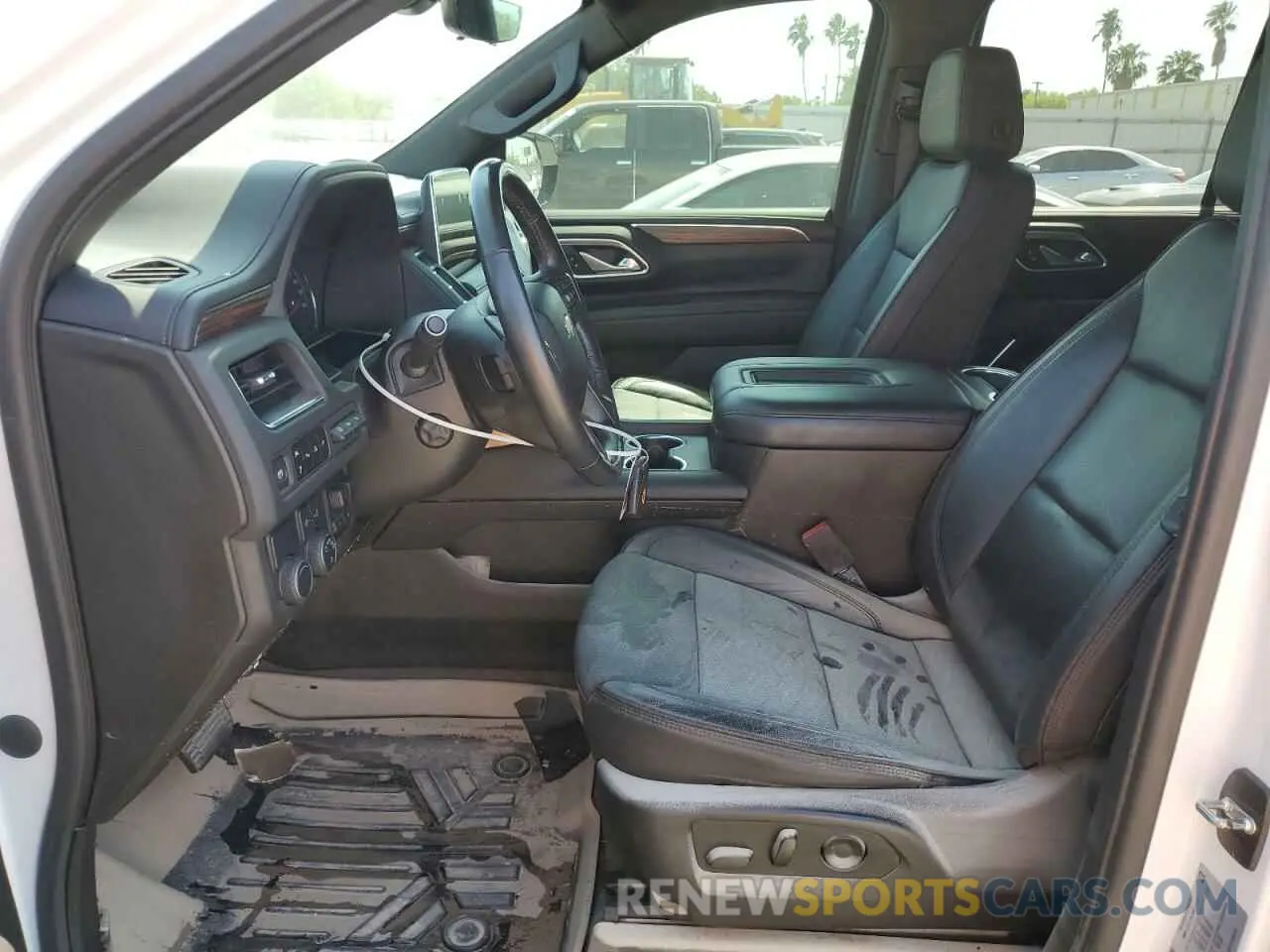 7 Photograph of a damaged car 1GNSCTKL9MR103208 CHEVROLET TAHOE 2021