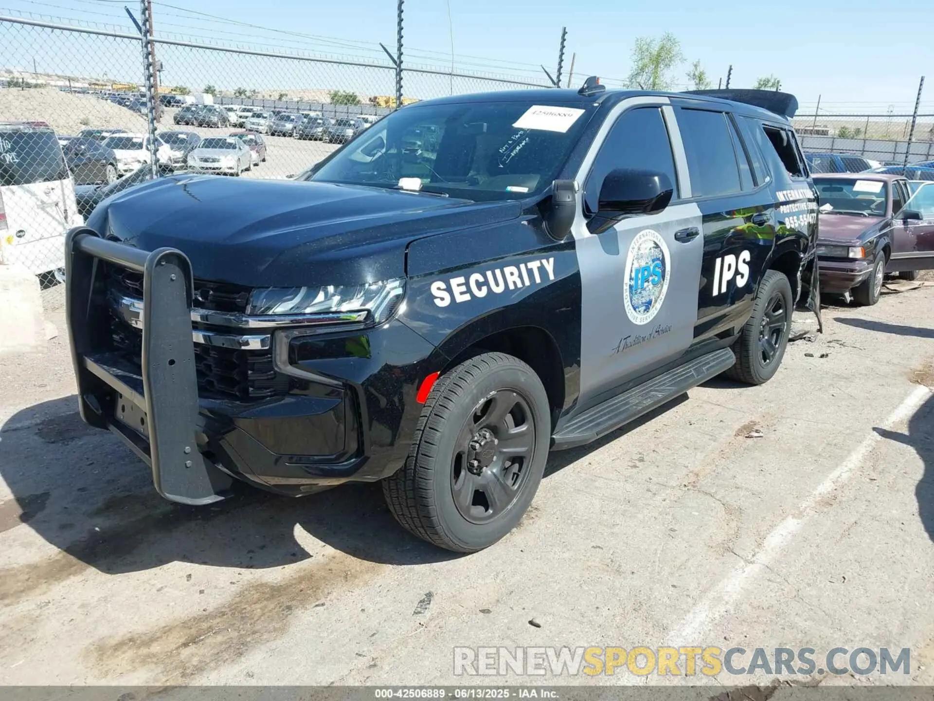2 Photograph of a damaged car 1GNSKLED2MR328447 CHEVROLET TAHOE 2021